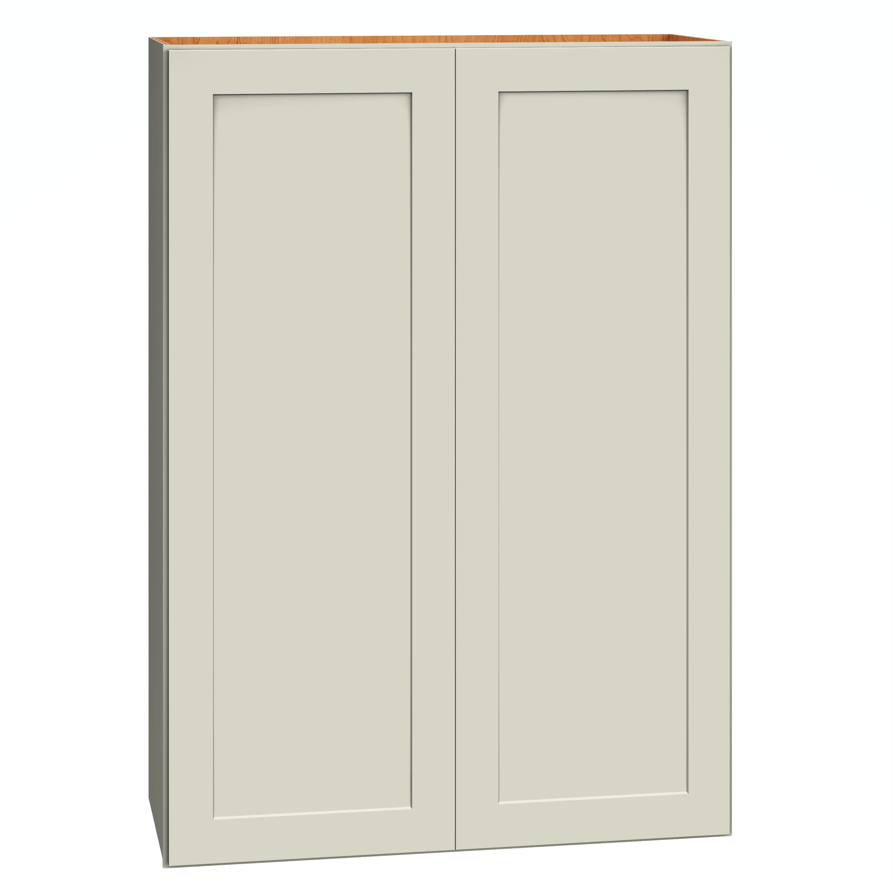 Diamond Express 61D-W3042 Jamestown 30-in W x 42-in H x 12-in D Icy Avalanche Wall Fully assembled Plywood Cabinet (Recessed Panel Shaker)