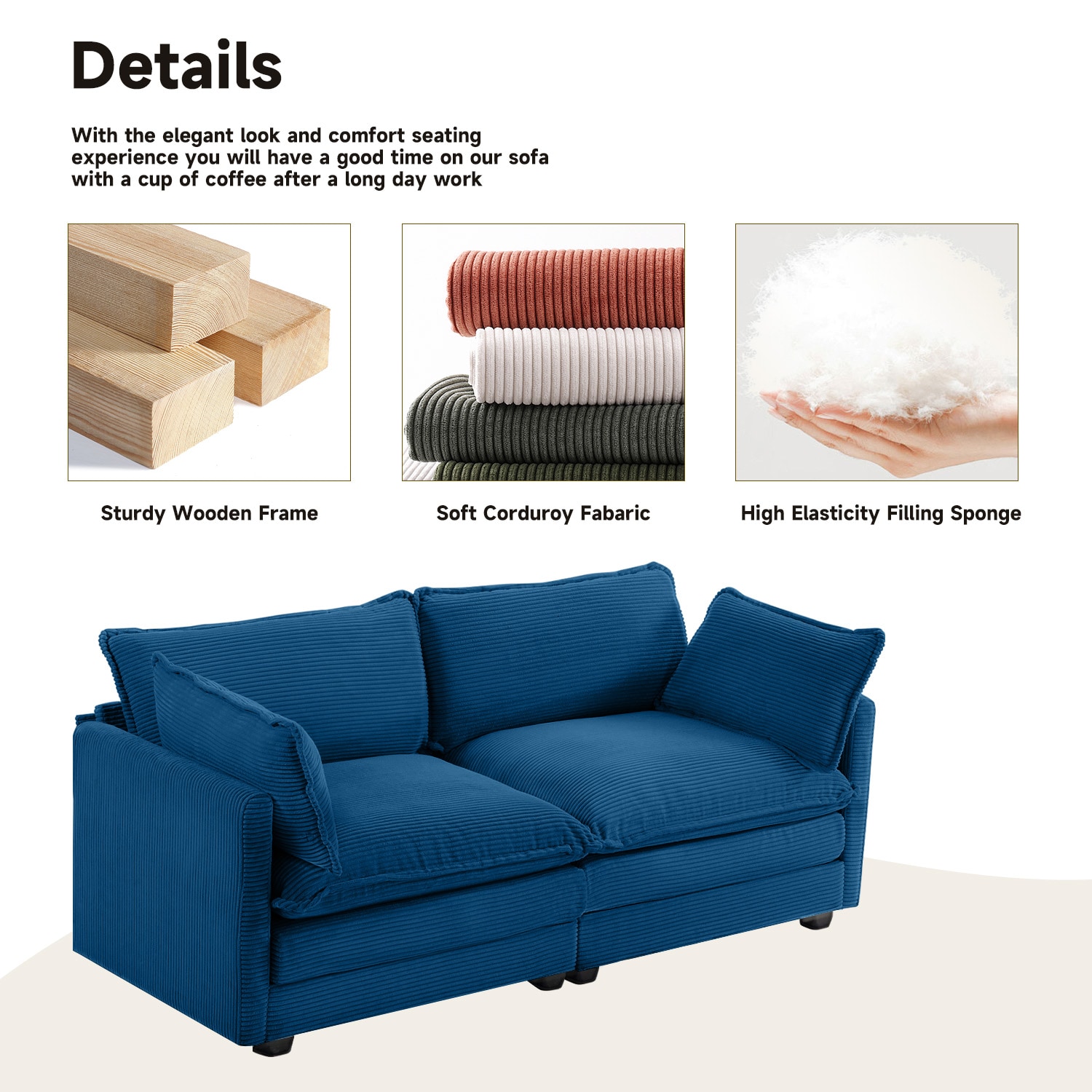 VOUA SAF-NKSYJY-DG Sofas-Loveseats - View #4