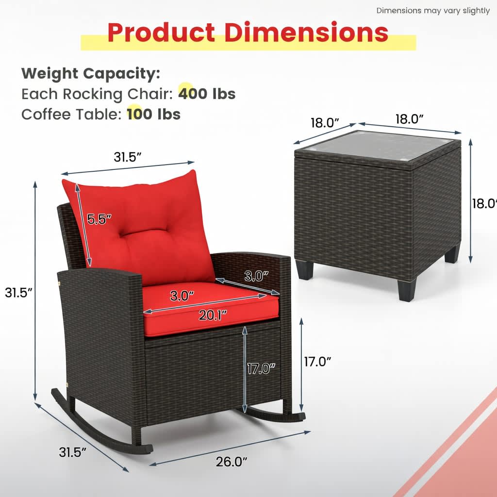 VERYKE 7296542304239 Patio-Conversation-Sets - View #2