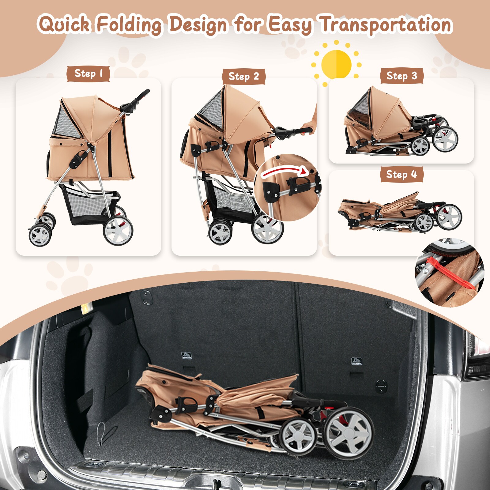 LIVIZA GIZ-AS073RE Pet-Carriers - View #7