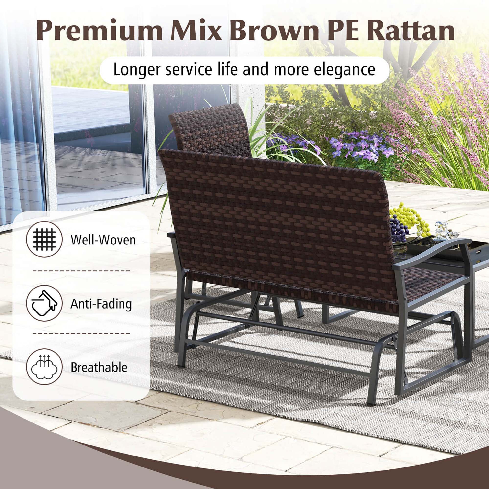 Costway HCST01867 Patio-Conversation-Sets - View #6