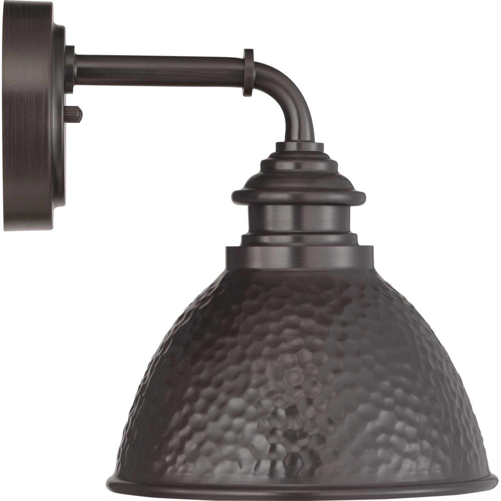 Antique Bronze Hammered Copper Small Wall Lantern