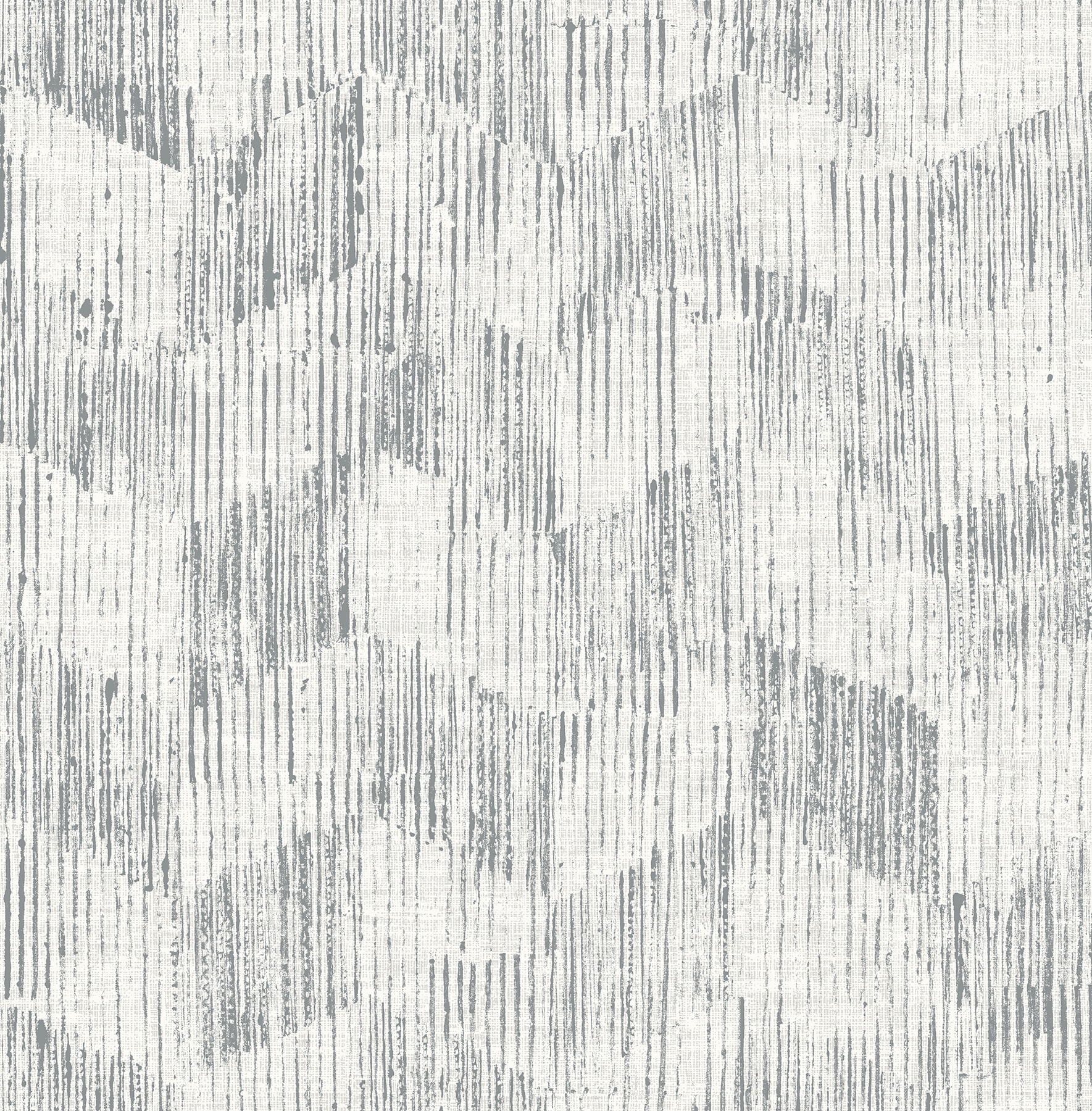 Scott Living 2975-26216 56.4-Sq. Feet Grey Non-woven Textured Geometric 3D Unpasted Wallpaper