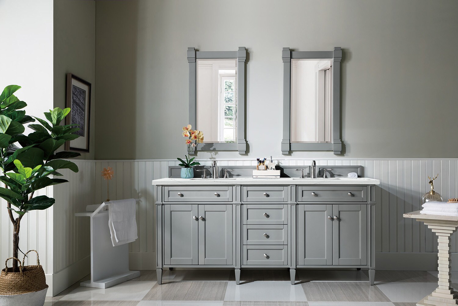 James Martin Vanities 650-V72-UGR-3ENC Bath-Vanity-Combo - View #2
