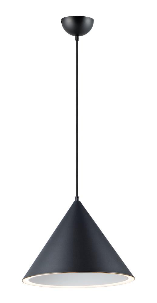 ET2 Abyss Black Modern/Contemporary Cone LED Medium Hanging Pendant ...