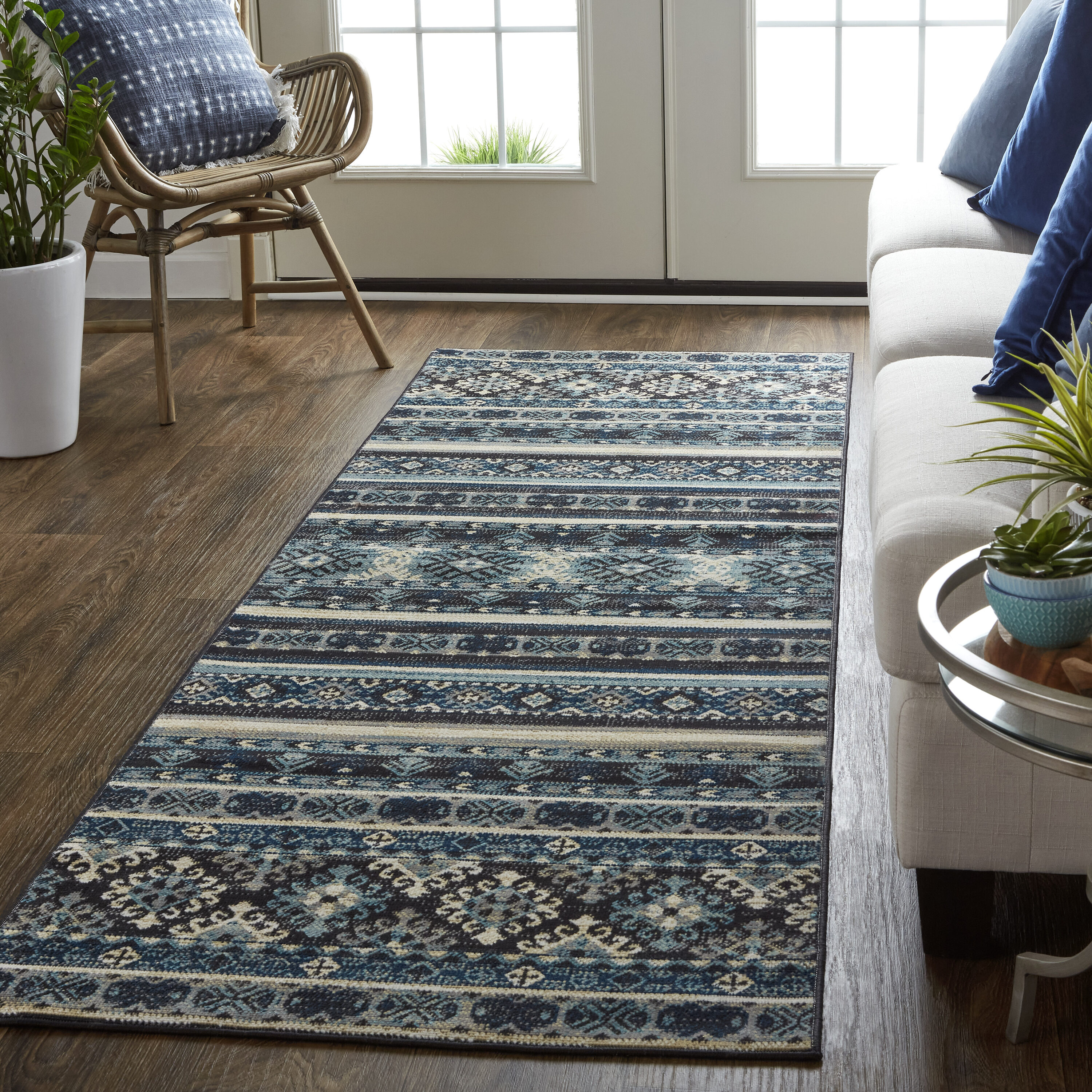 Room Envy NOLR39ATBLUBLKI71 rugs - View #2