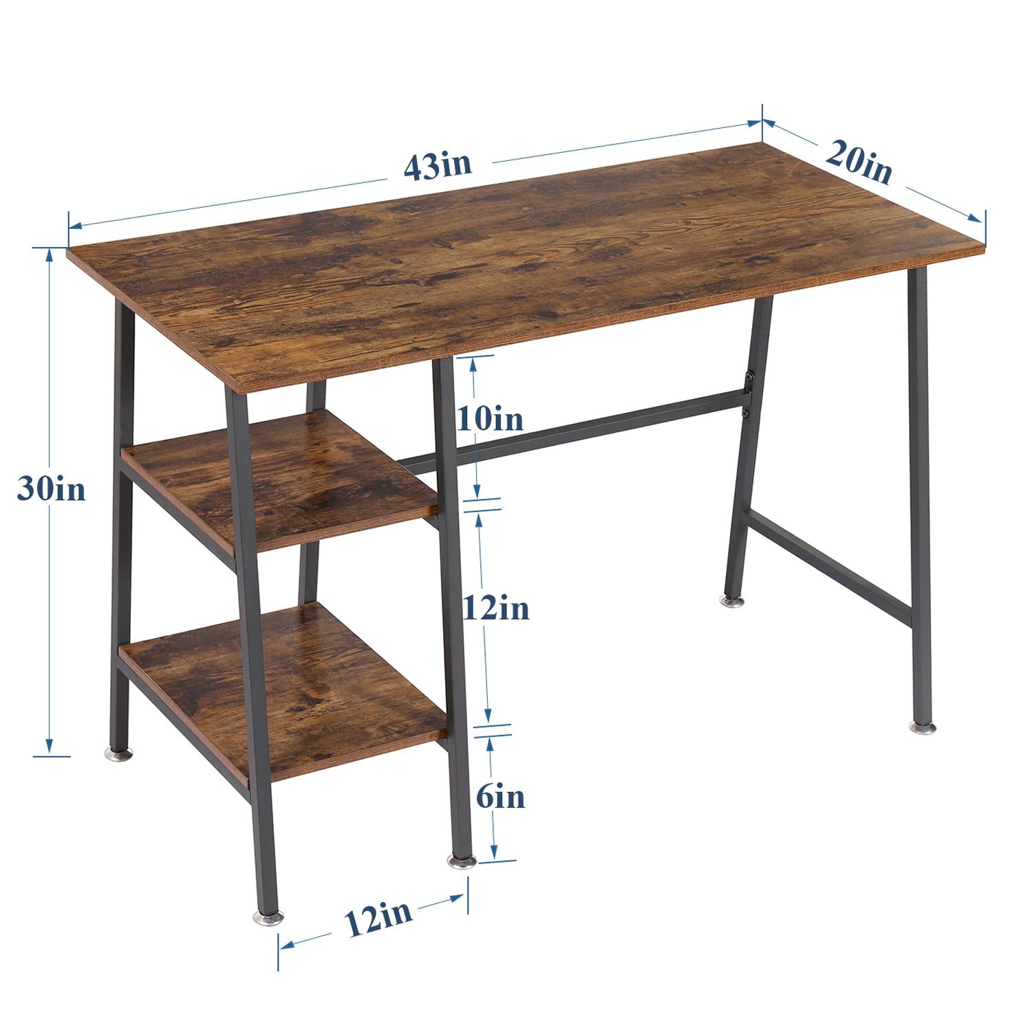 Vecelo LOE-DC-CD01-FBN desks - View #2