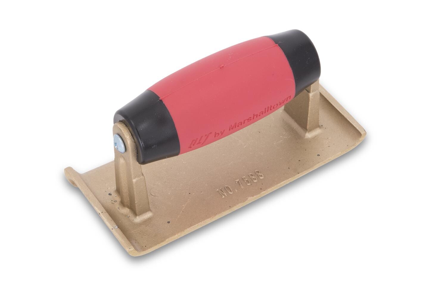 QLT by Marshalltown 7590 6-Inches x 3-Inches Bronze Concrete Edger with 0.375-Inches Radius