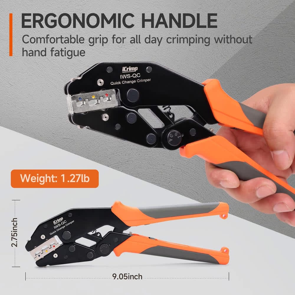 IWISS IWS-QC KIT Wire-Strippers-Crimpers-Cutters - View #7