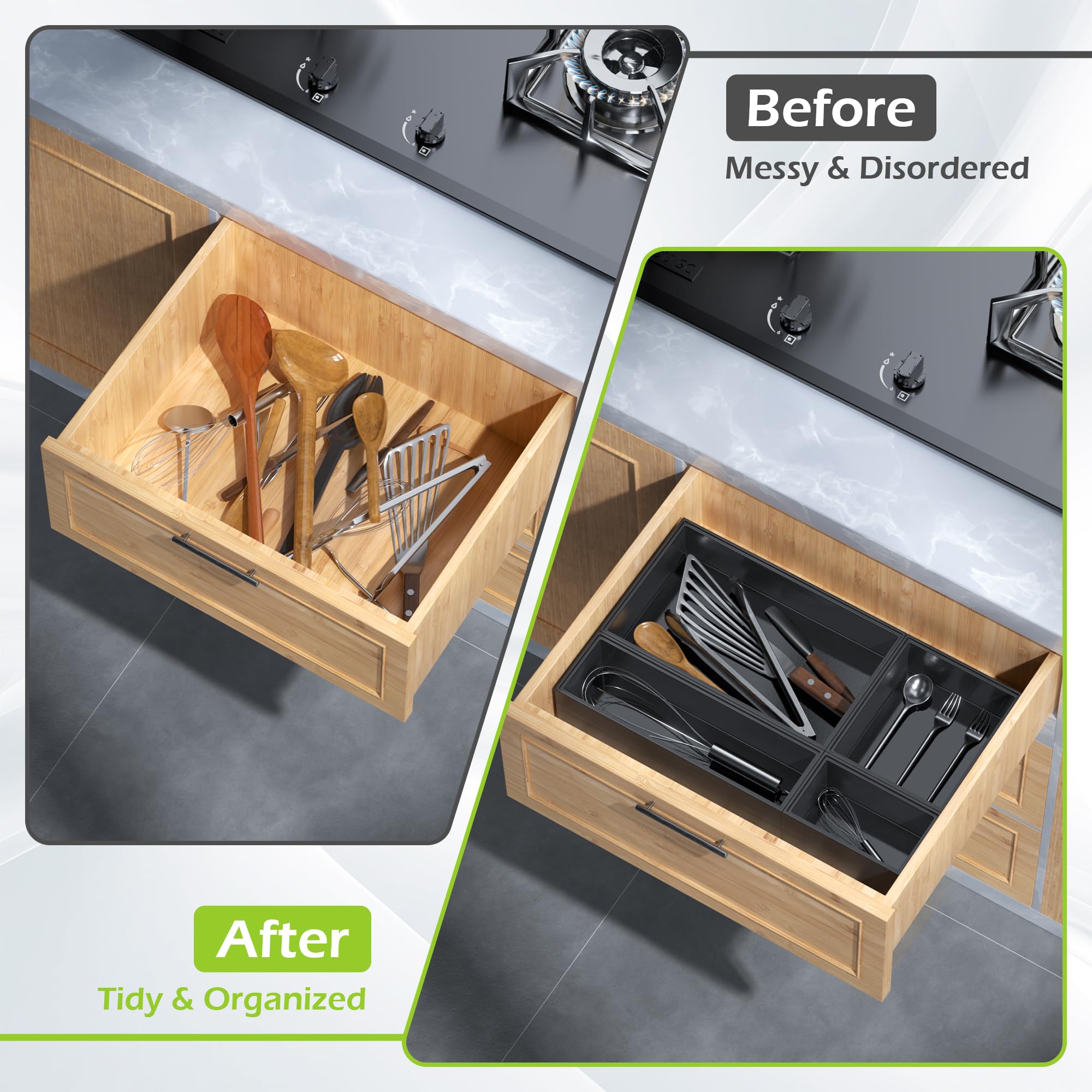 Aoibox LABMYRFH Drawer-Organizers - View #4