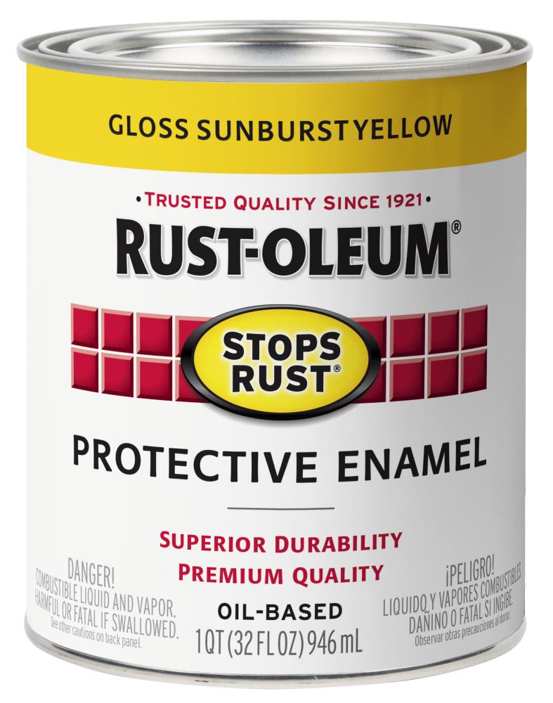 Rust-Oleum Stops Rust 1 qt. Protective Enamel Gloss Royal Blue