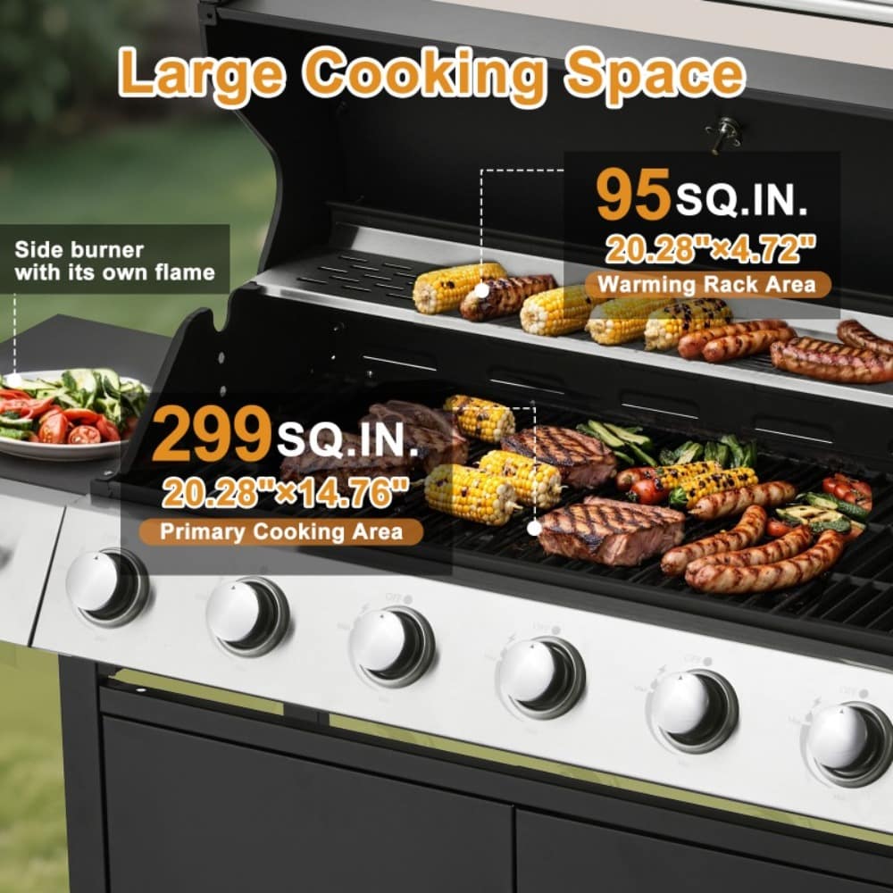 U-HOMY LY-189BK-OT Gas-Grill - View #6