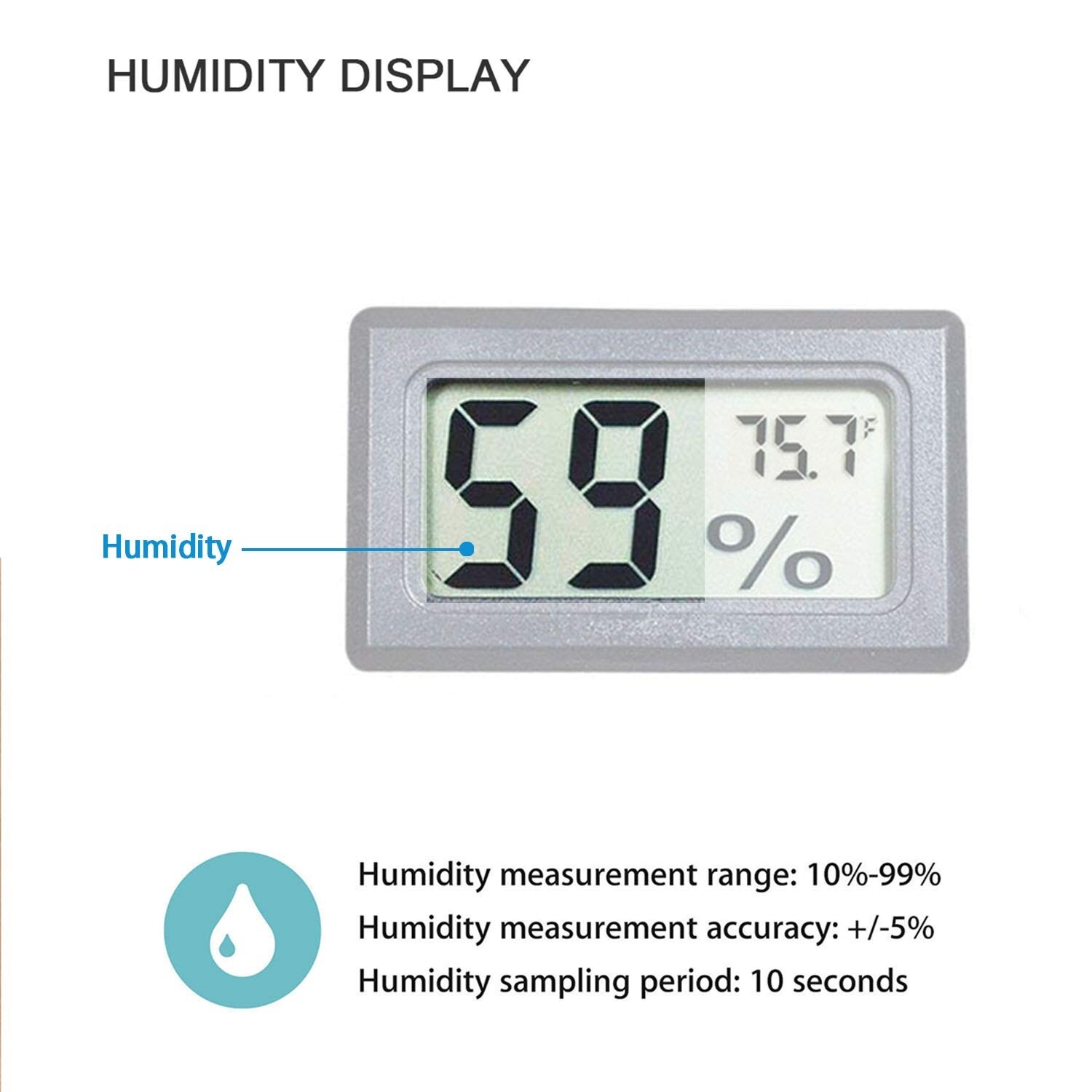 ITOPFOX LIT0602I034 Thermometer-Clock - View #4