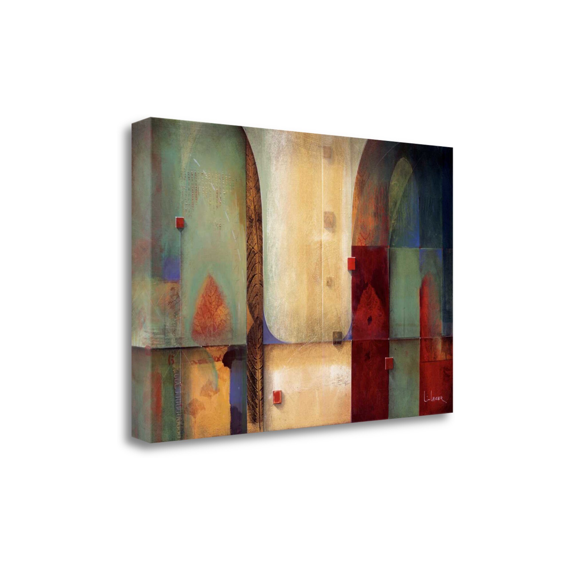 Tangletown Fine Art CA308840-3926C Orchestration Don Li-leger 26-in H x 39-in W Abstract Print on Canvas
