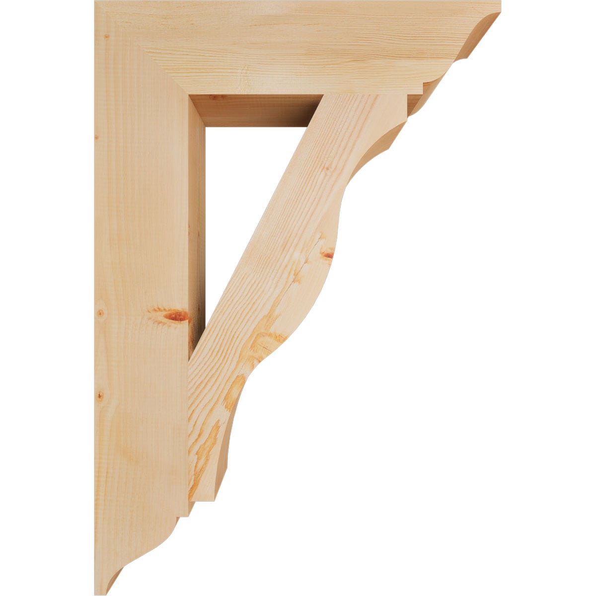 Ekena Millwork BKT06X26X38FST01SDF Exterior-Brackets-Braces - View #3