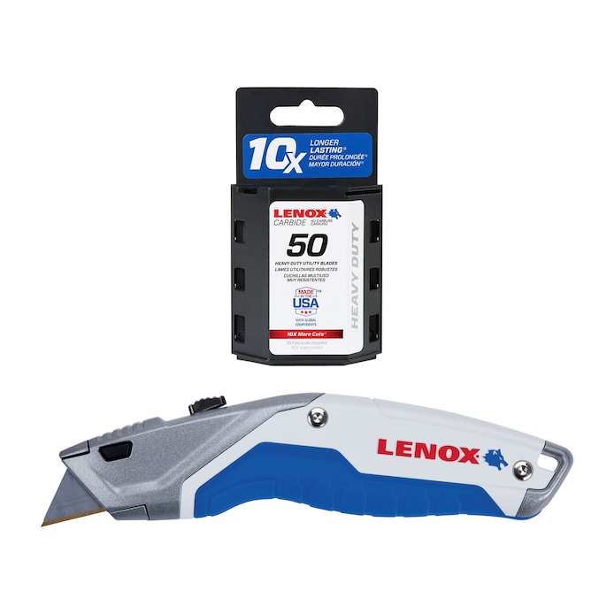 Shop LENOX Carbide Grit 3/4-in Utility Razor Blade(50-Pack) & 3