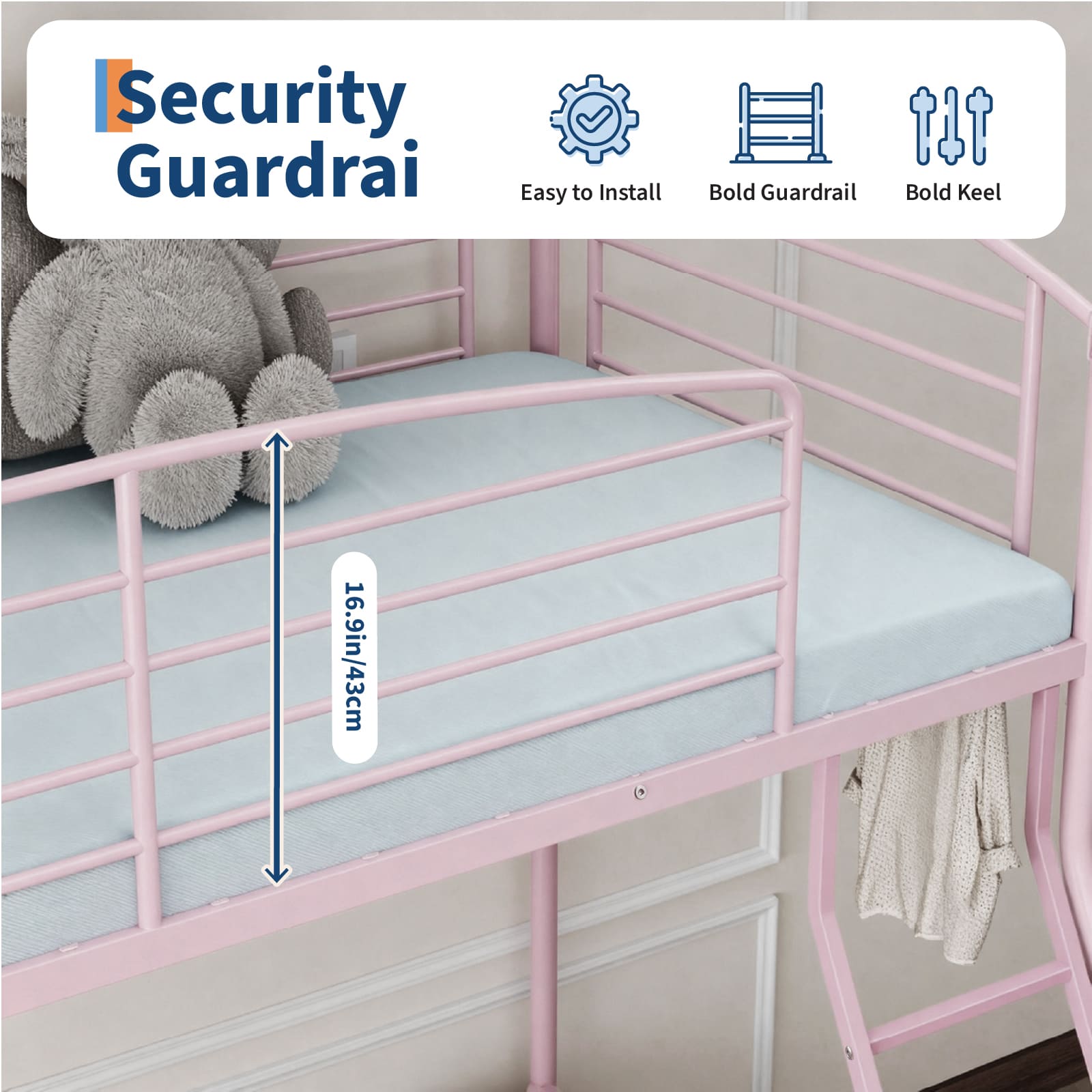 Garvee CK0-MUZZ-87 Bunk-Beds - View #3