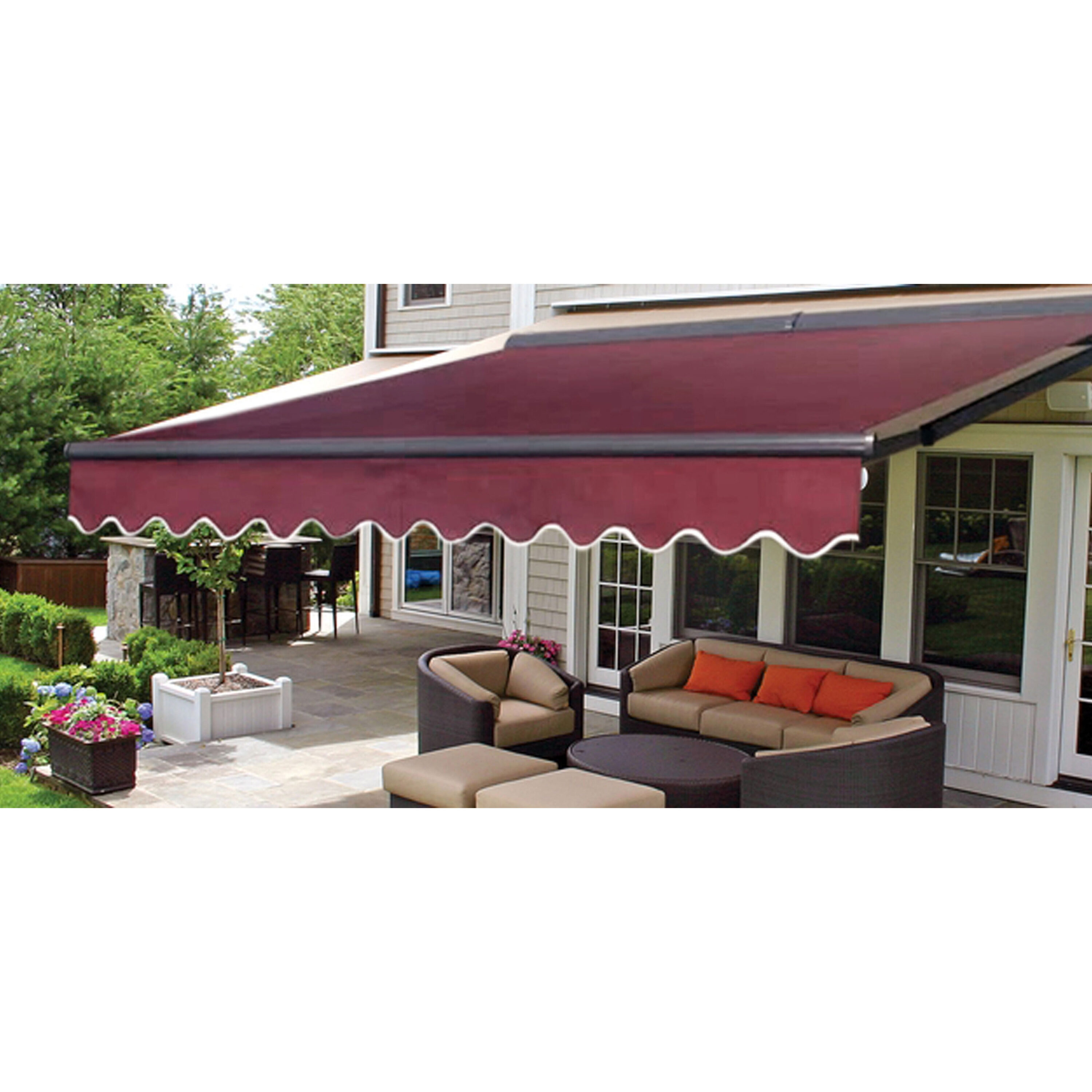 ALEKO AWCL13X10BURG37-LO awnings - View #7