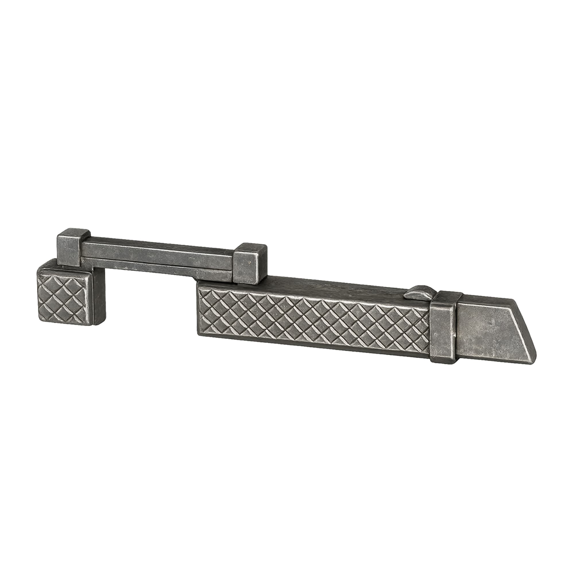 Brixwell  46-385lh  Slide Bolt for Larson and  Pella Storm Door Left Hand with Knurled Grip Body and Included Spring Component