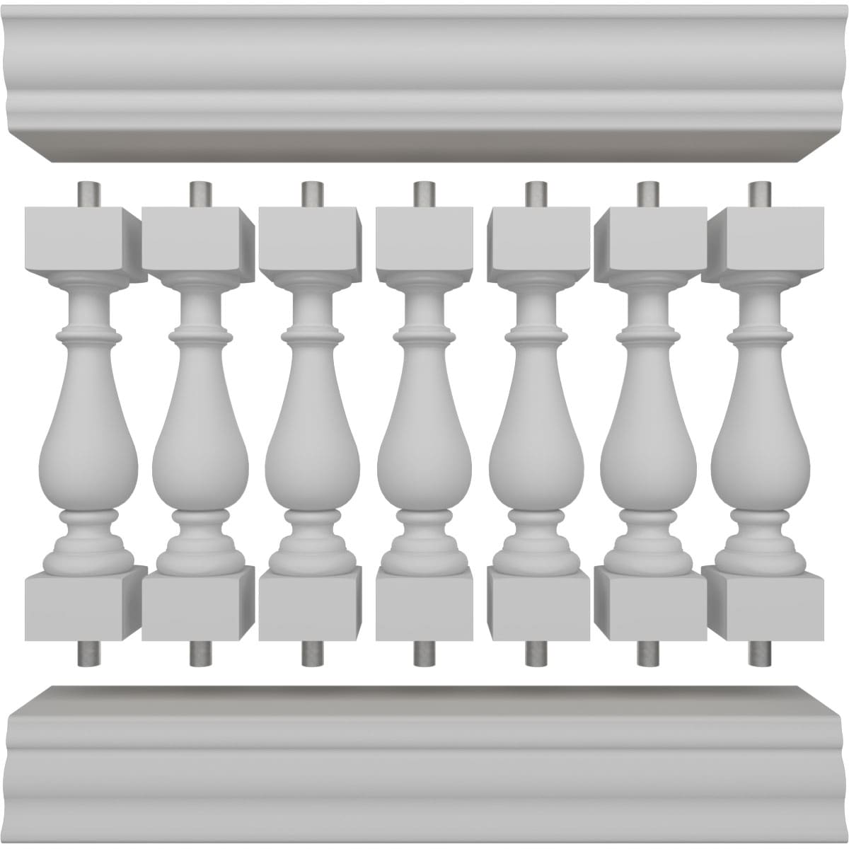Ekena Millwork BALK33X036TRN railings - View #5