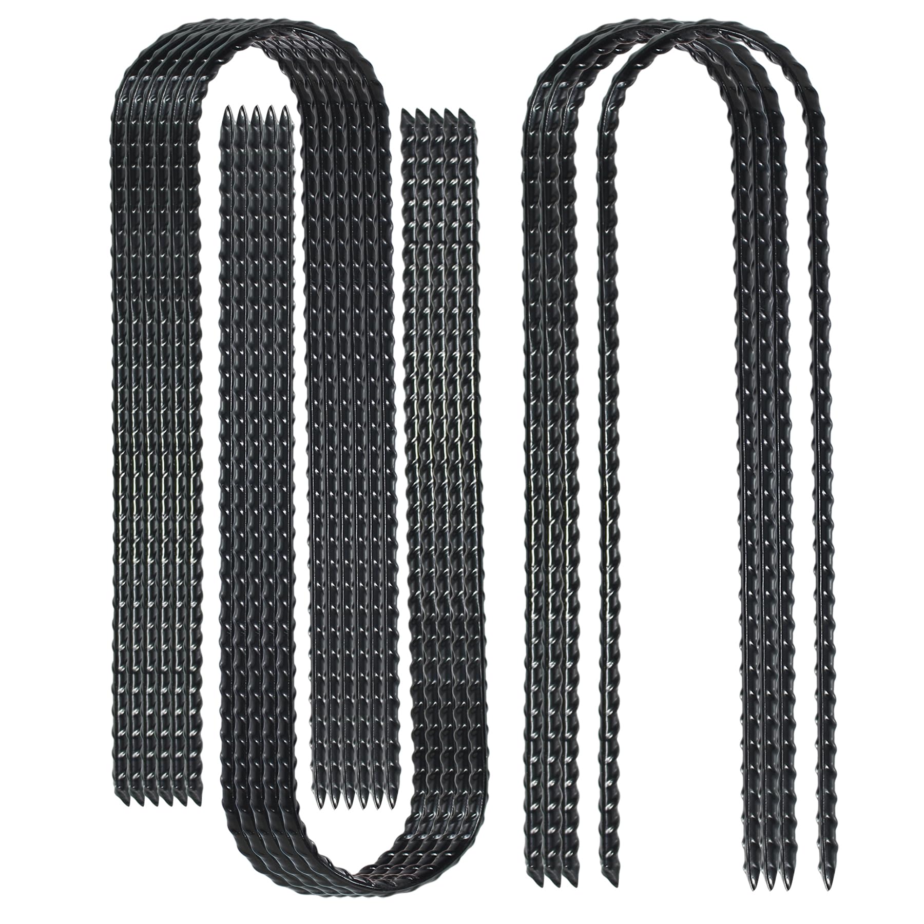 DYRCJ - 10 Inch Trampoline Wind Stakes U Shaped Rebar Ground Stakes Ground Anchors for Trampolin...