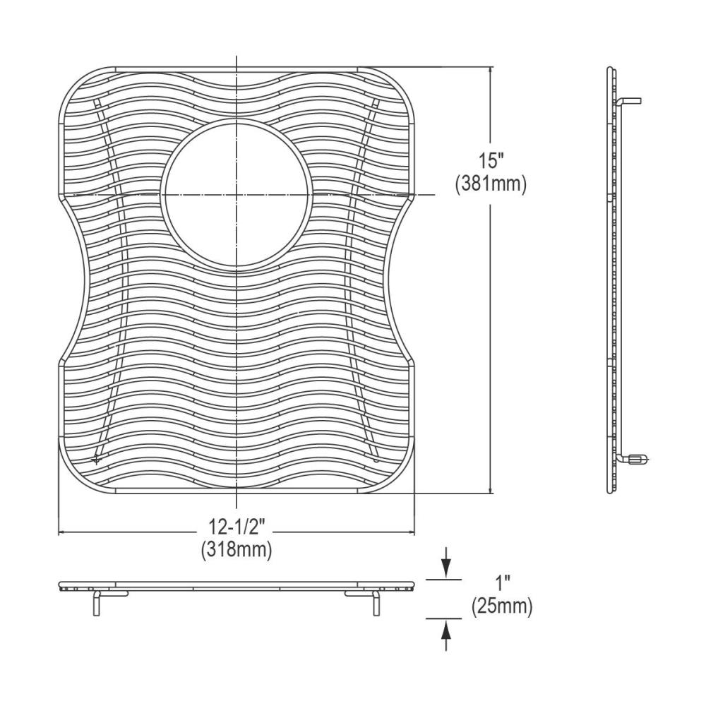 Elkay LKWOBG1316SS Sink-Grids - View #2