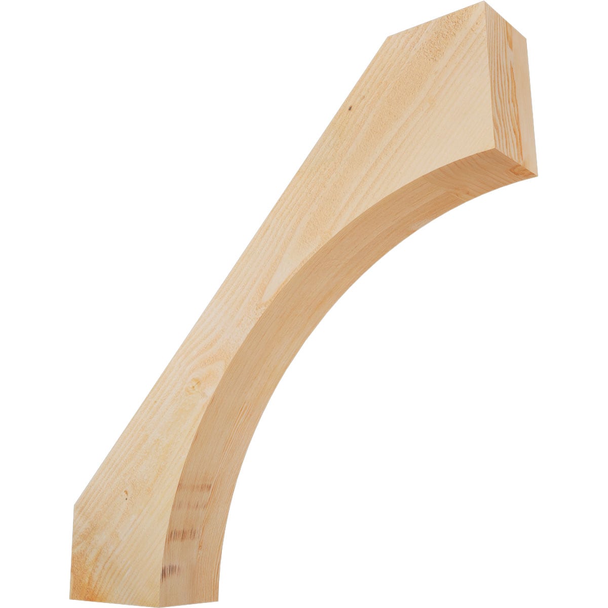 Ekena Millwork BRC06X36X36WTL00RDF 6-in x 36-in x 36-in Douglas Fir Wood Westlake Tough Sawn Knee Brace