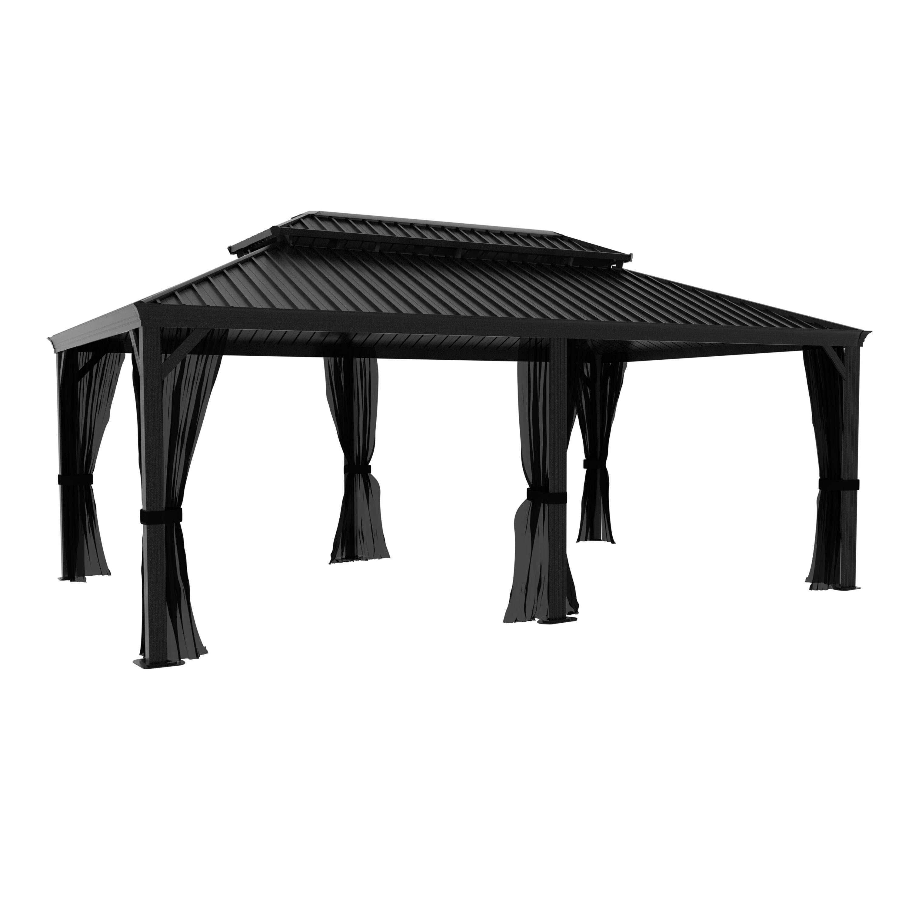 VEIKOUS PG0201-18RT-HS-7BX-1 Wood-Resin-Gazebos - View #13