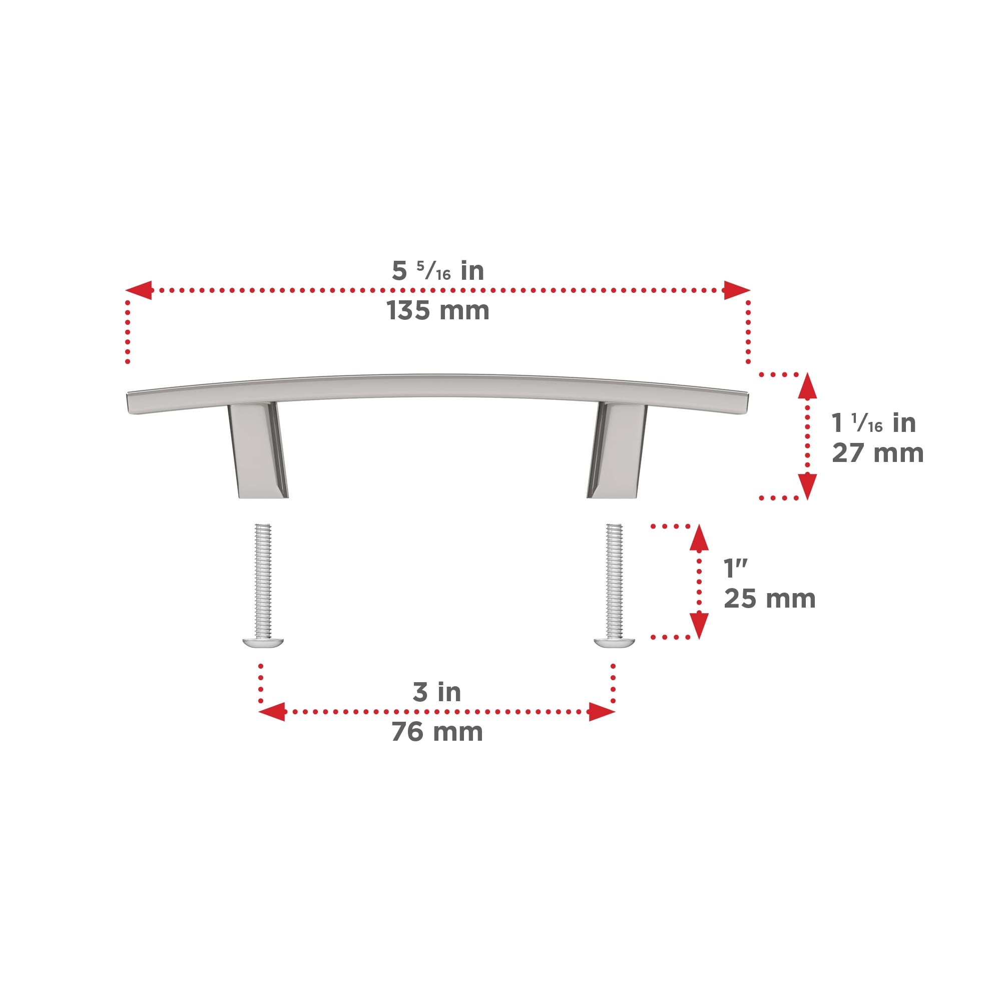 Richelieu BP65076180 Cabinet-Pulls - View #5