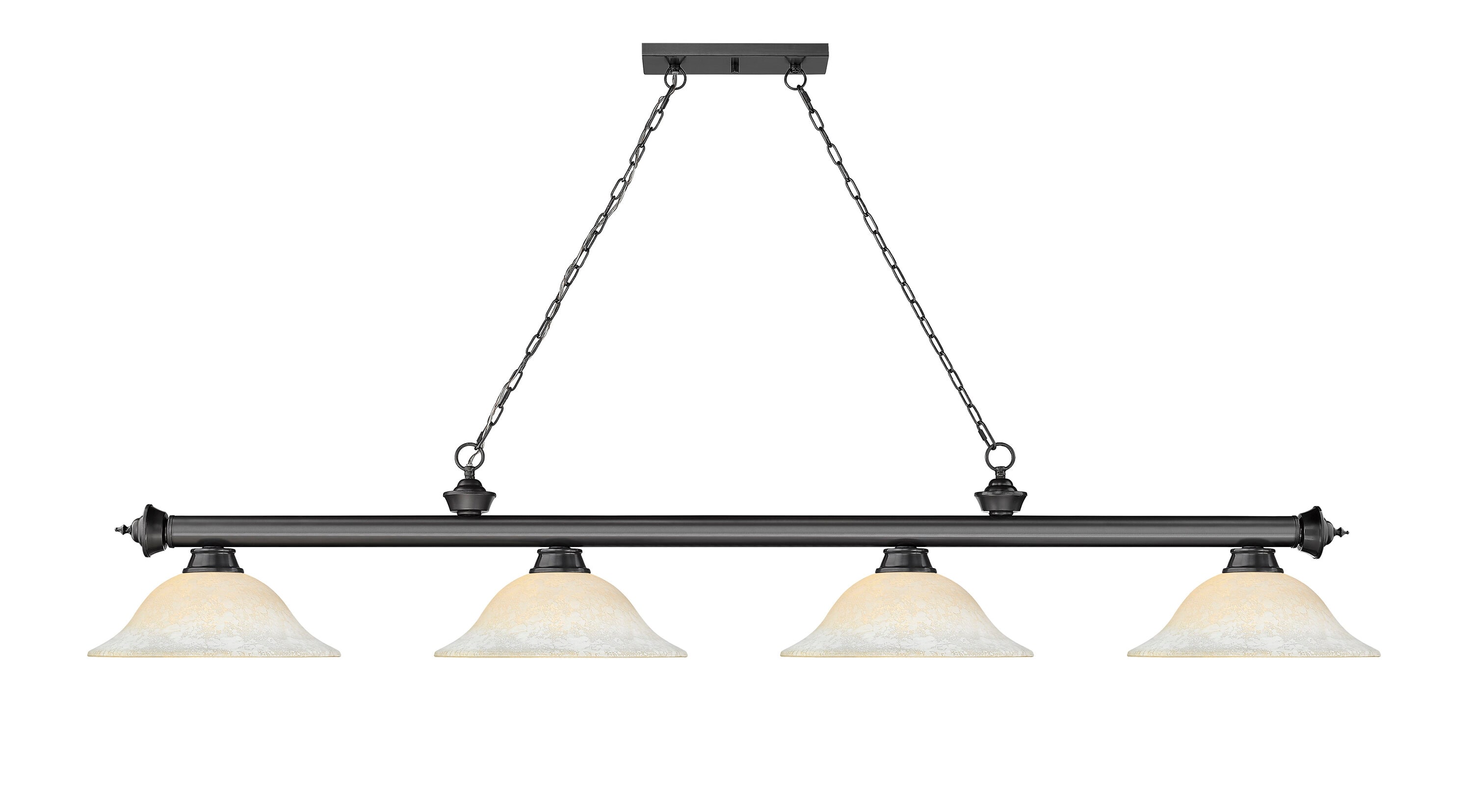 Z-Lite 2306-4BP-WM16 Pool-Table-Lighting - View #2