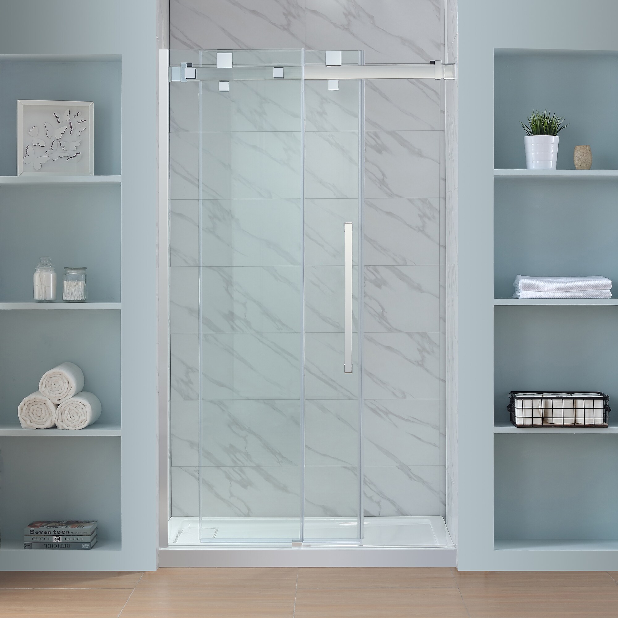 OVE Decors 15SKC-GLEN48-CHR Alcove-Shower-Kit - View #2