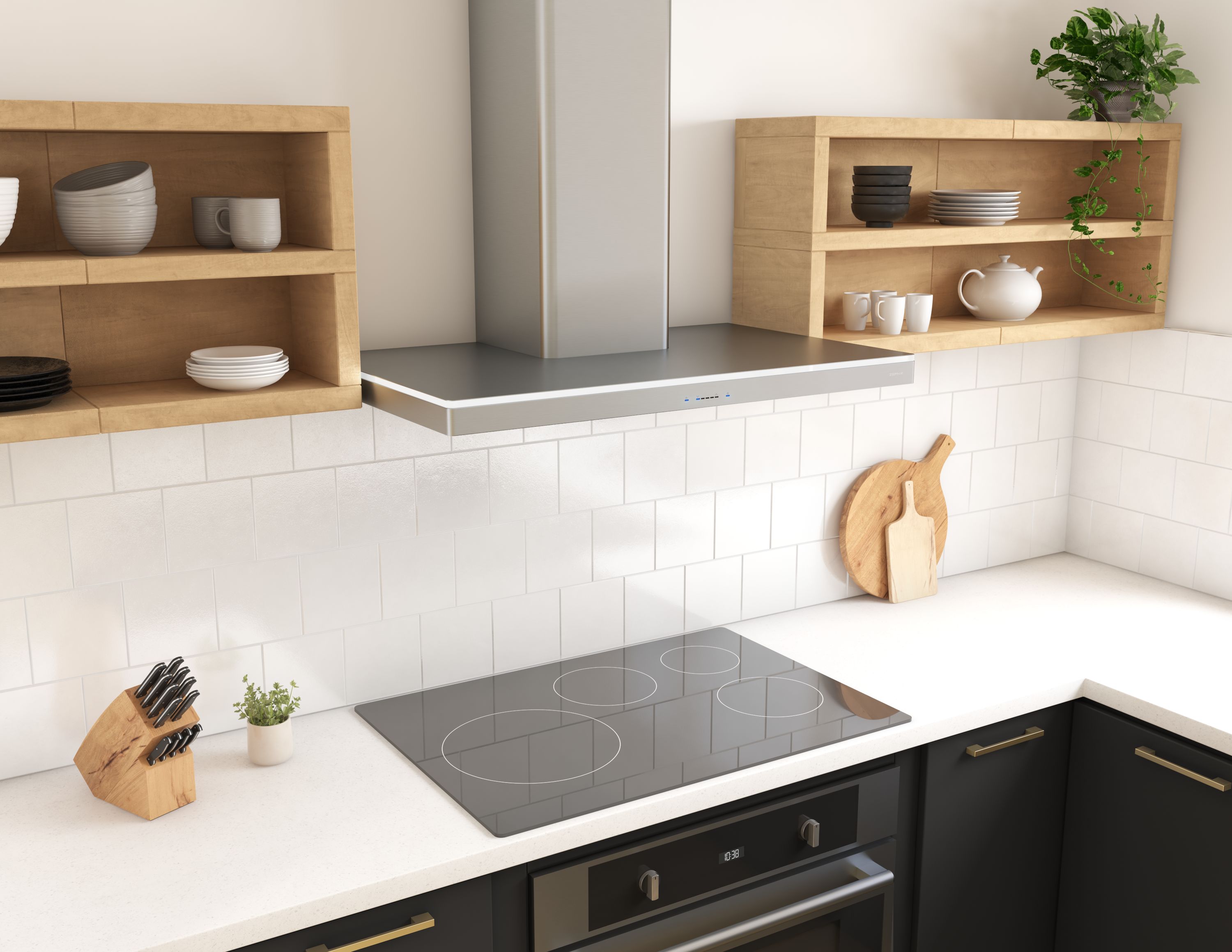 Zephyr ZLU-E30CS Wall-Mounted-Range-Hoods - View #11