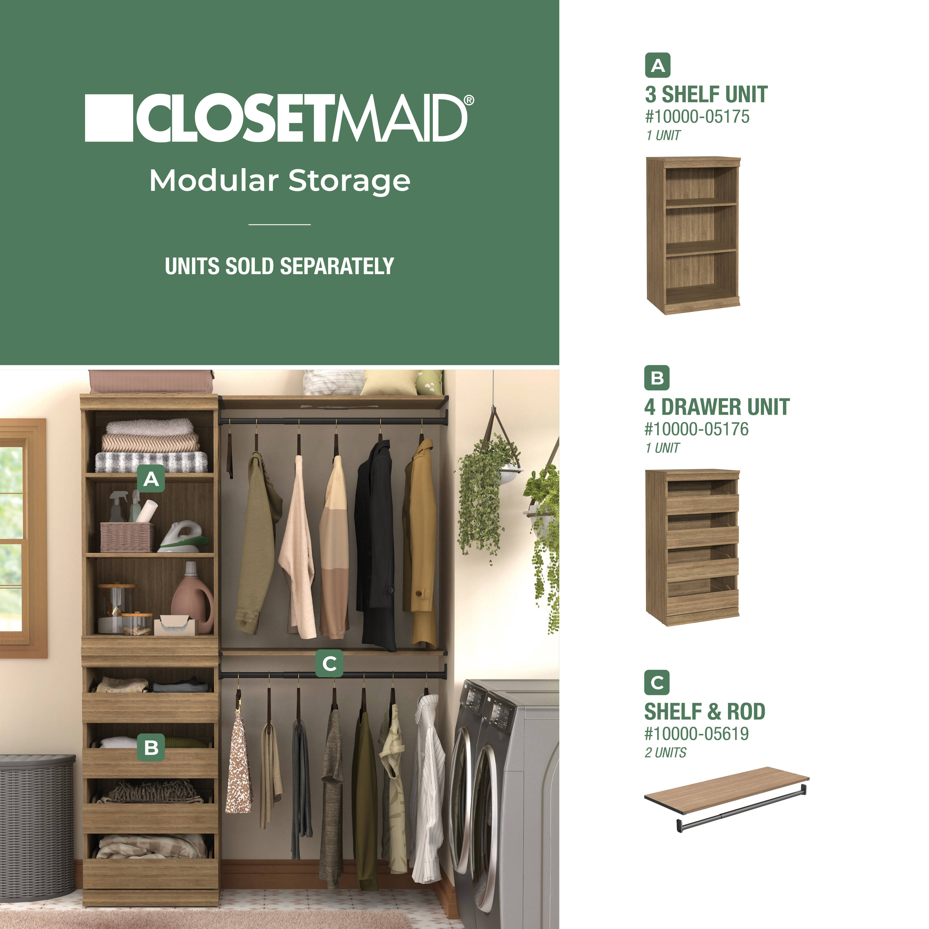 ClosetMaid 10000-05619 Wood-Closet-Shelves - View #9