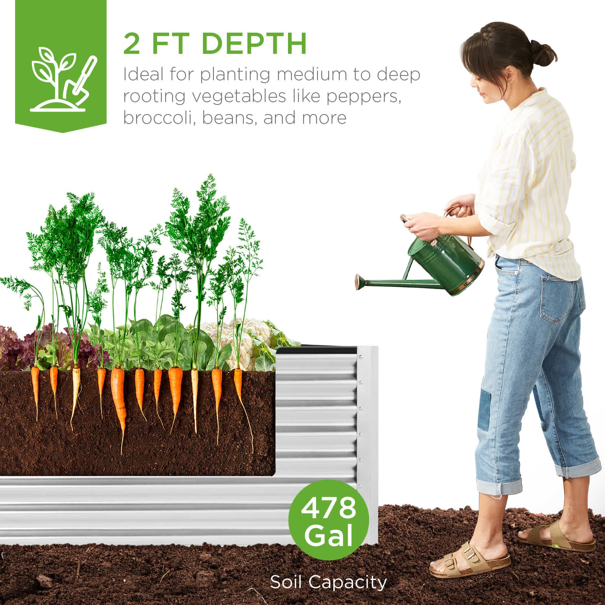 Best Choice Products SKY9225 Raised-Garden-Beds - View #3
