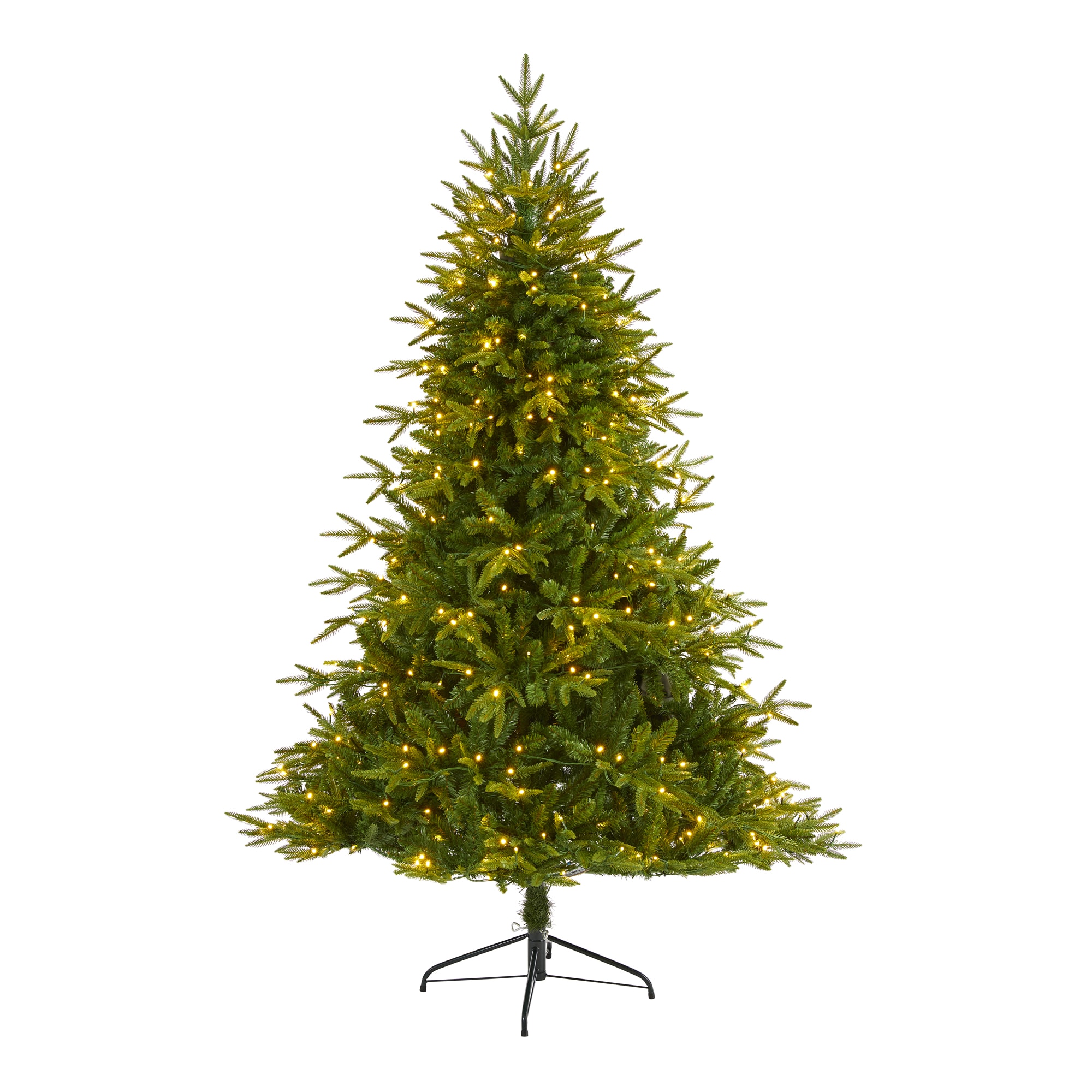 Nearly Natural T1687 6-ft Douglas fir Pre-lit Artificial Christmas Tree with White LED Lights