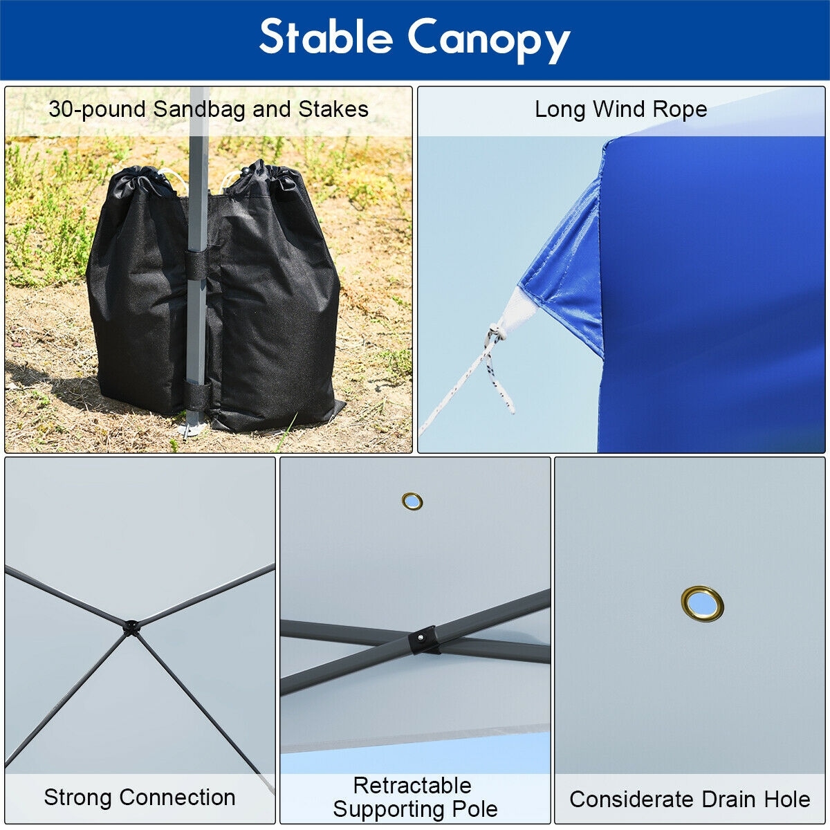 Clihome CWCH-OP70299BL Canopies-Sl - View #9