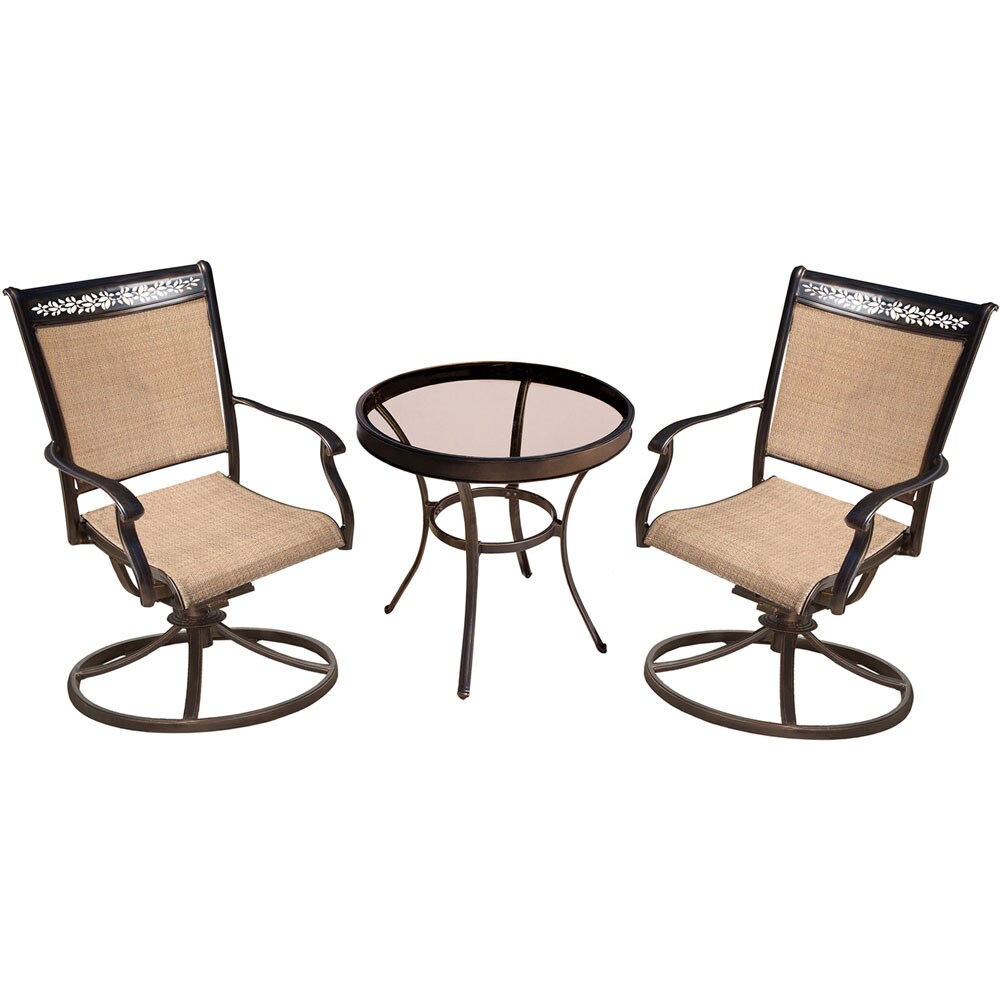 Hanover FNTDN3PCSWG Patio-Dining-Sets - View #2
