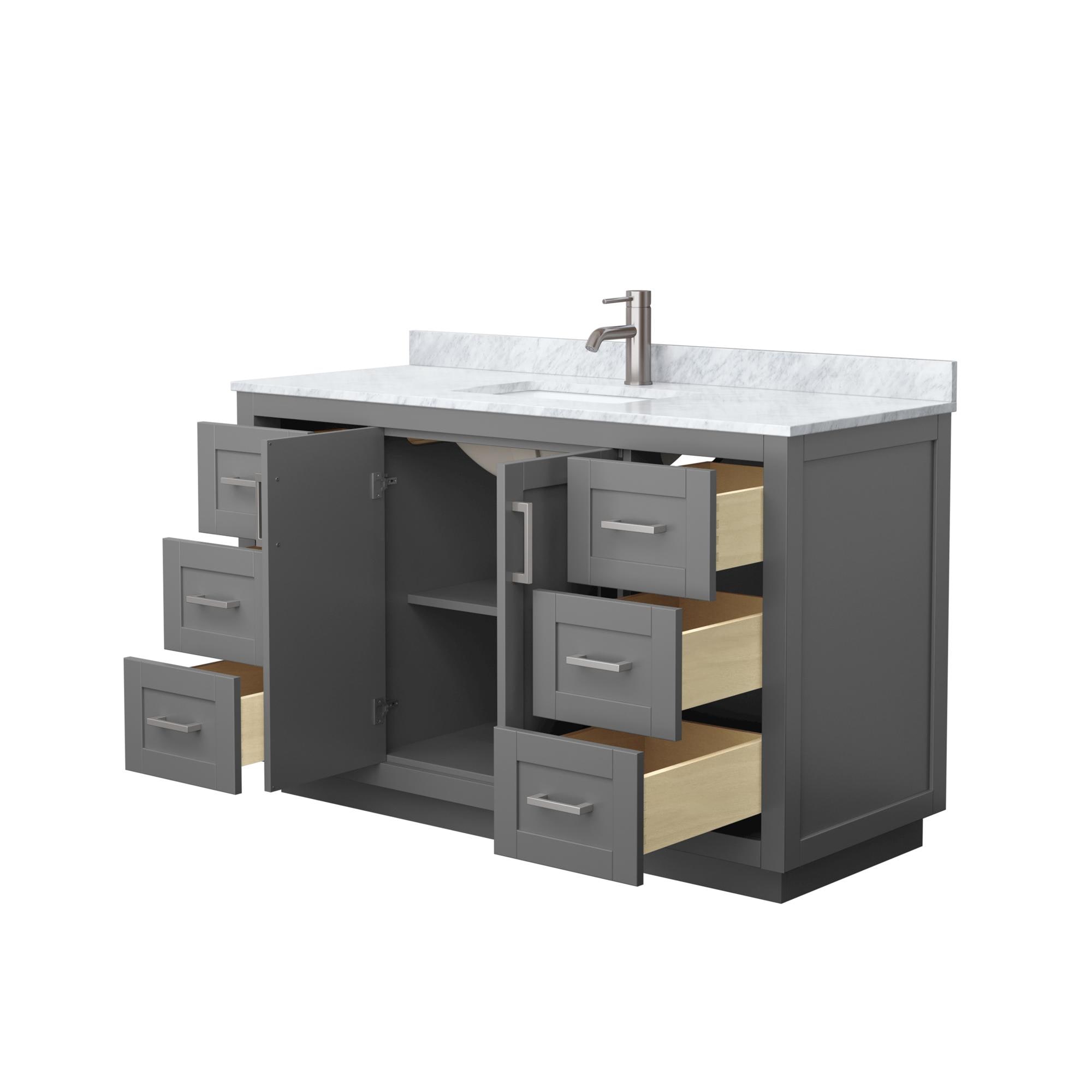 Wyndham Collection WCF292954SKGCMUNSMXX Bath-Vanity-Combo - View #3