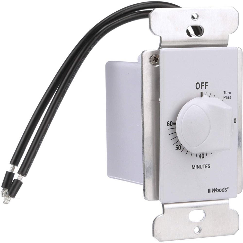 Woods 20-Amps 125-volt In-wall Countdown Lighting Timer in the Lighting  Timers department at