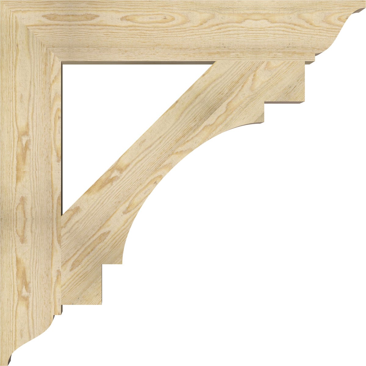 Ekena Millwork BKT06X36X36MRC01RDF Exterior-Brackets-Braces - View #3