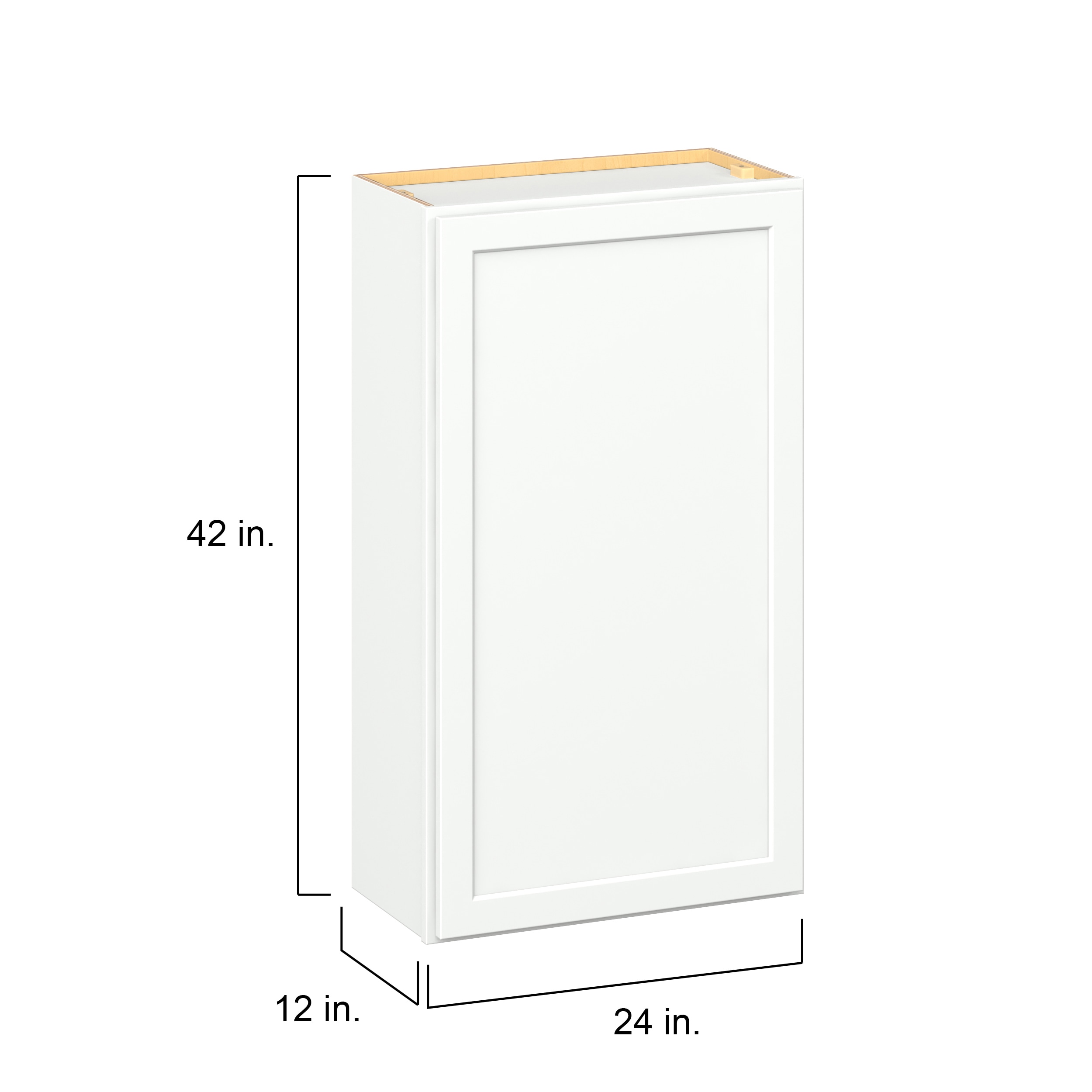 Hugo&Borg W2442(L/R)-GL Cabinets-Kitchen - View #4