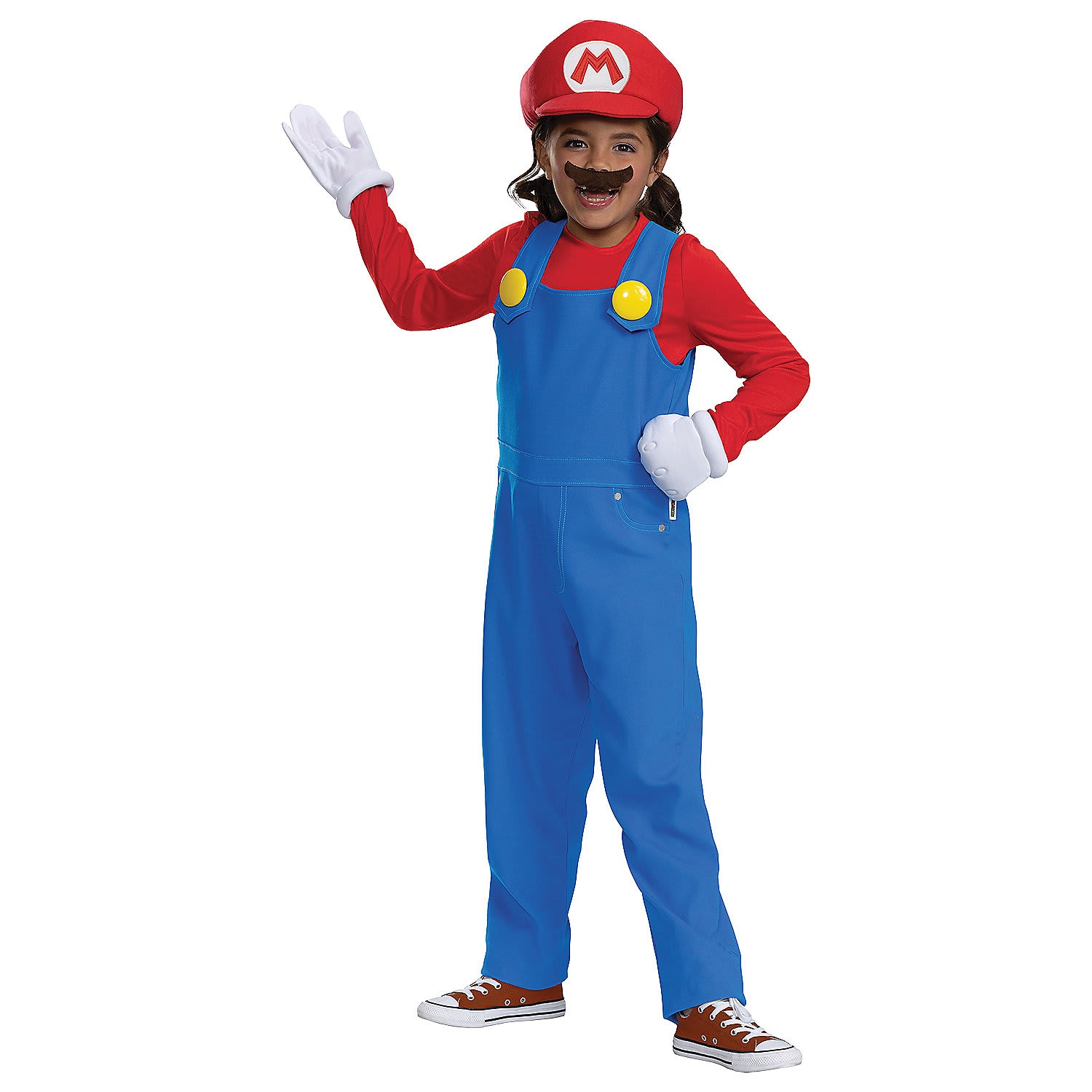 Disguise DG146319K Kids Elevated Super Mario Bros.™ Mario Costume - Medium