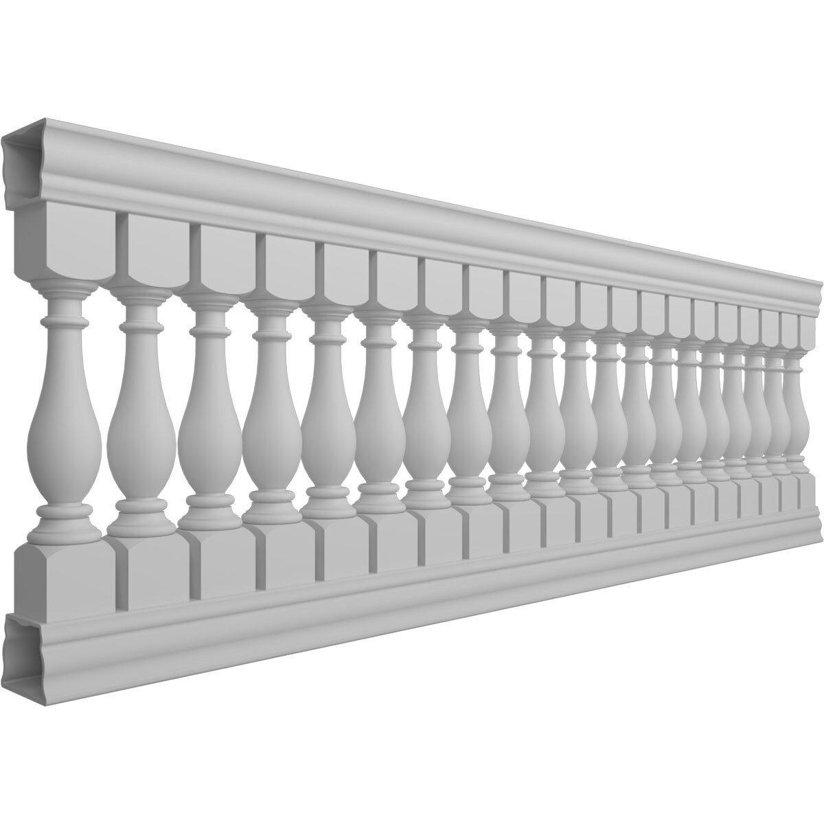 Ekena Millwork BALK42X120LGA railings - View #3