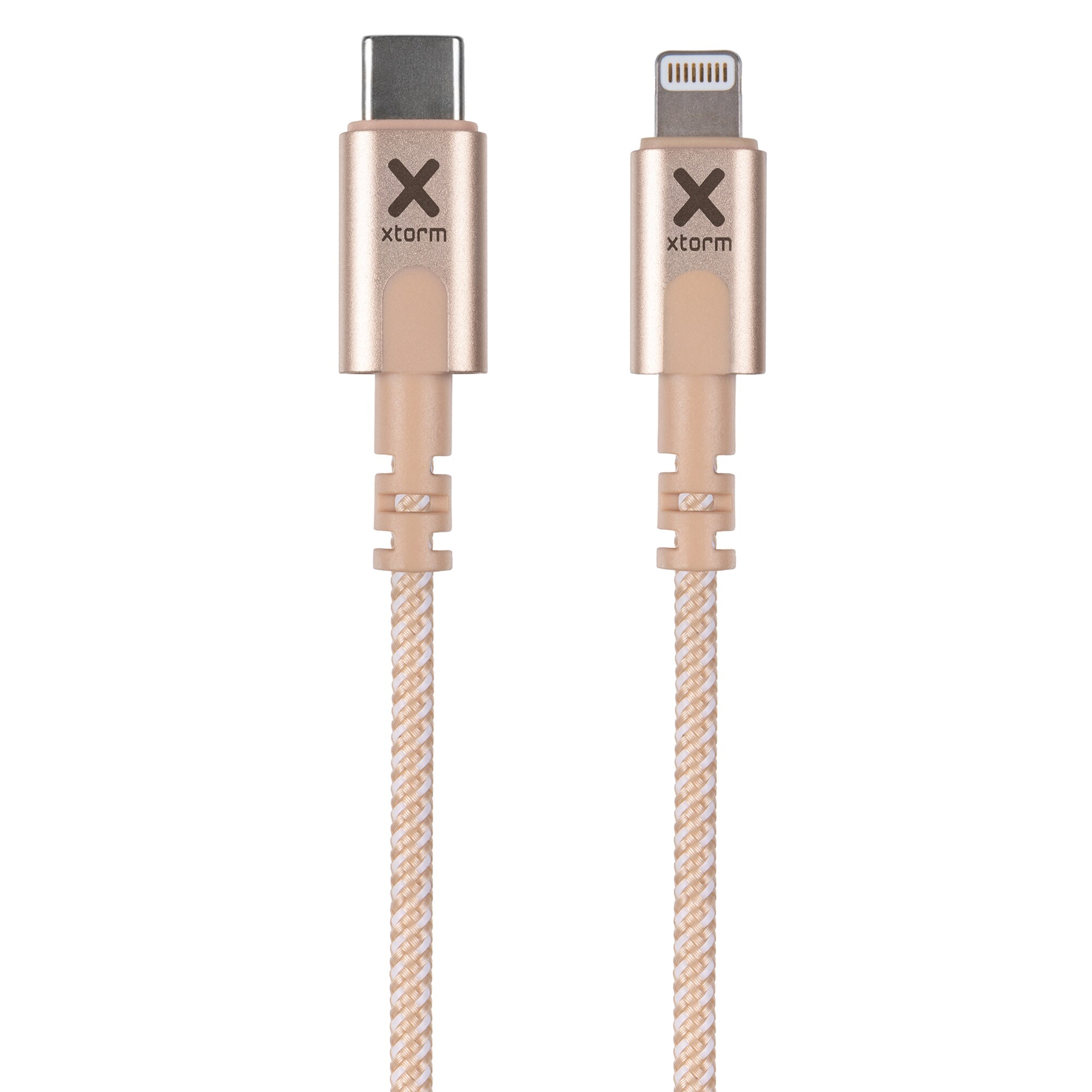 Xtorm Cable Plano USB a USB-C 3m Blanco