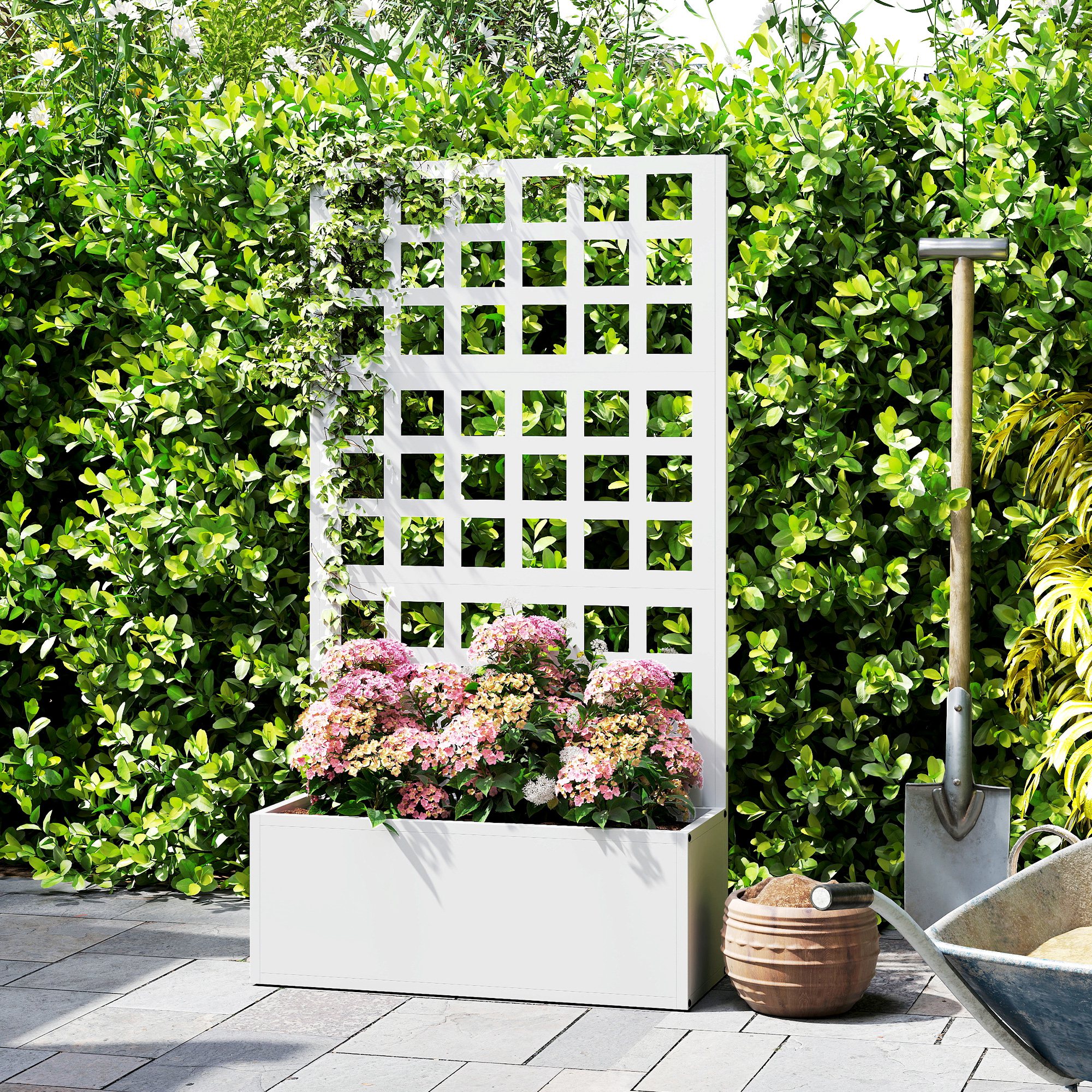 Outsunny 84H-146V02WT Raised-Garden-Beds - View #8