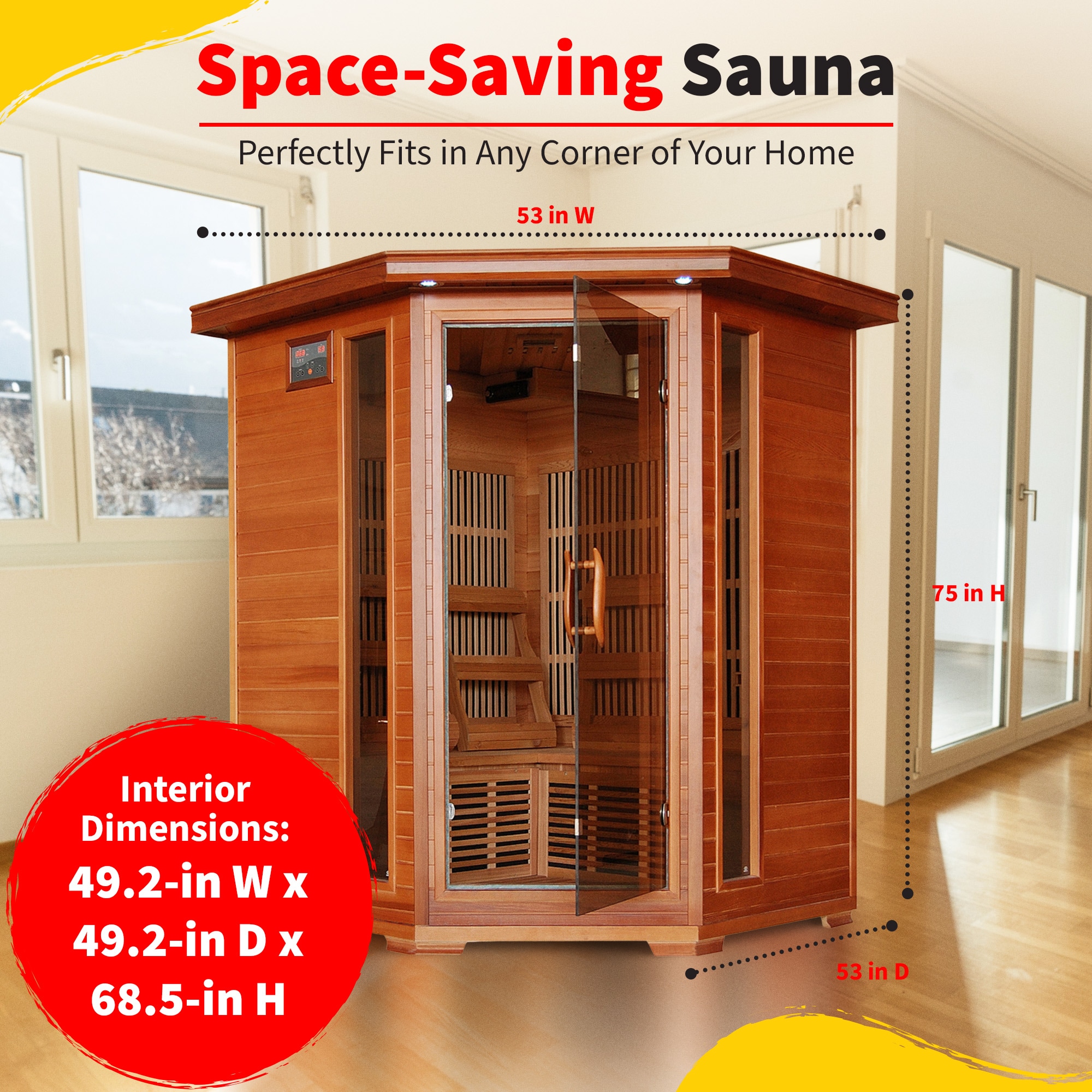 HEAT WAVE BSA1312 Indoor-Saunas - View #4