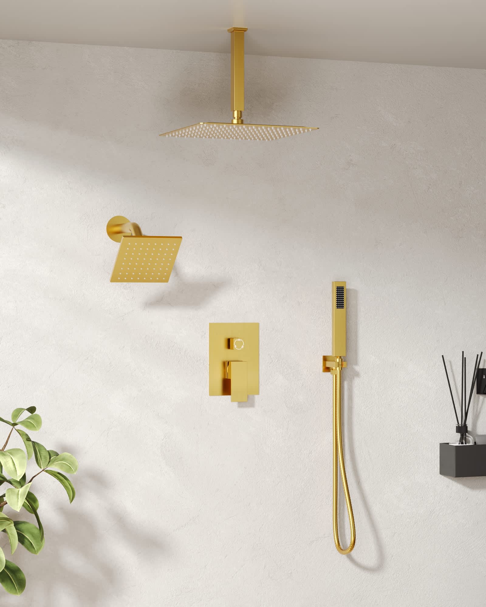 EVERSTEIN SFS-1060-GD10 Tub-Shower-Faucets - View #13