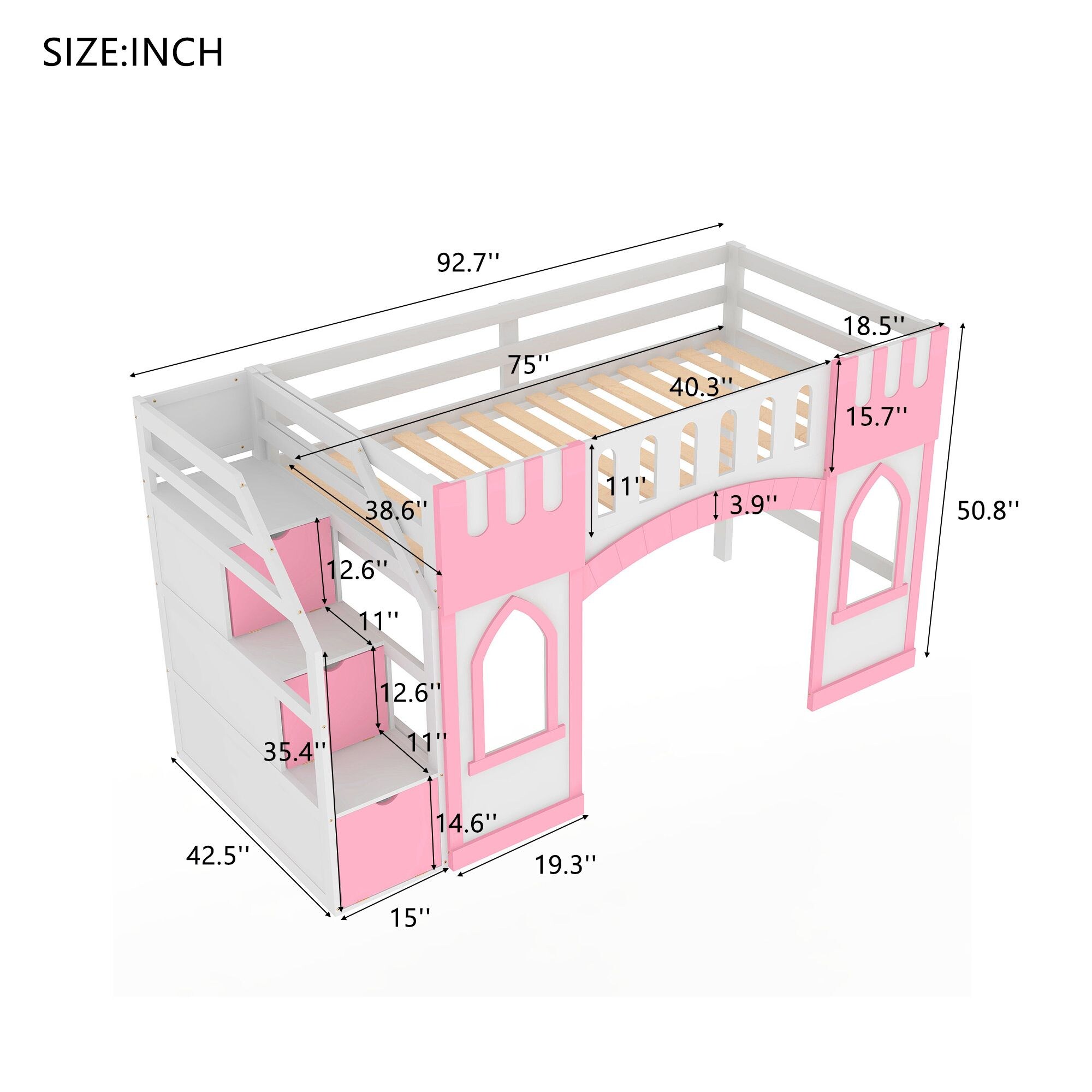 Yiekholo LL-1750AAD Bunk-Beds - View #4