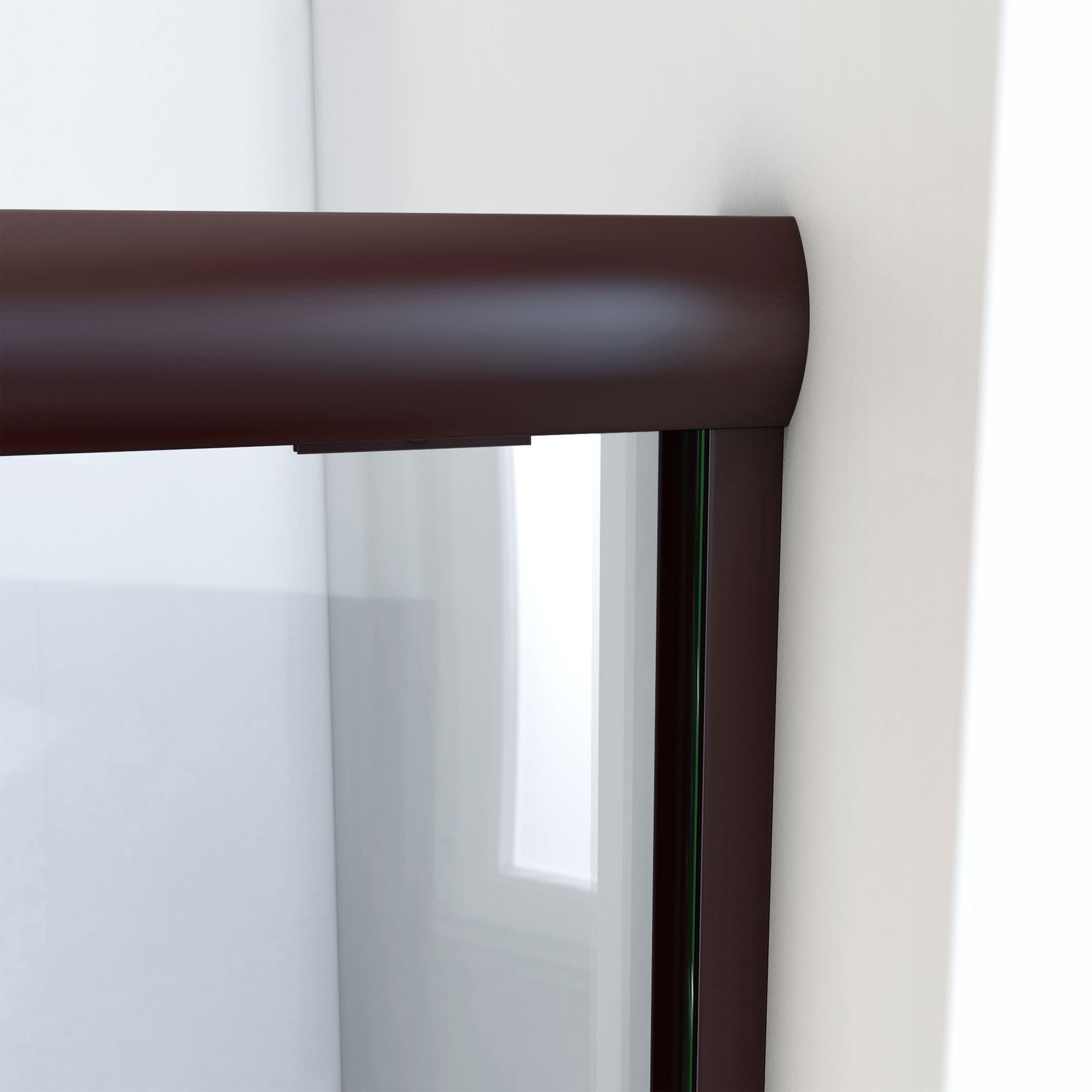 Alliance Pro LT 48" Oil Rubbed Bronze and Clear Glass Sliding Shower Door