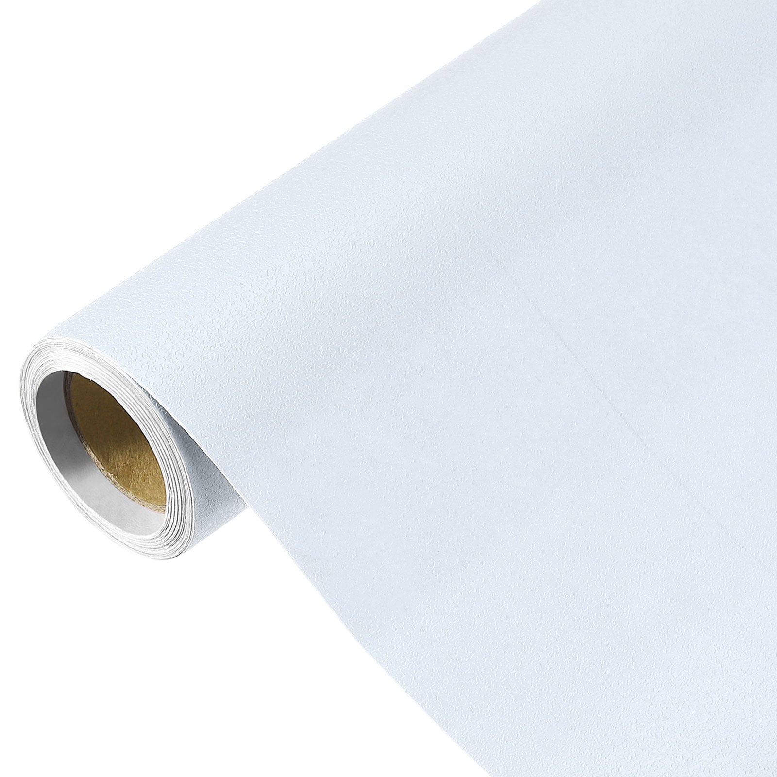 Unique Bargains 118inch x 15.7inch Pale Blue Wallpaper Peel and Stick Wallpaper Pale Blue Contact Paper Solid Color Vinyl Self-Adhesive Wall Paper Decorative for Wall Covering